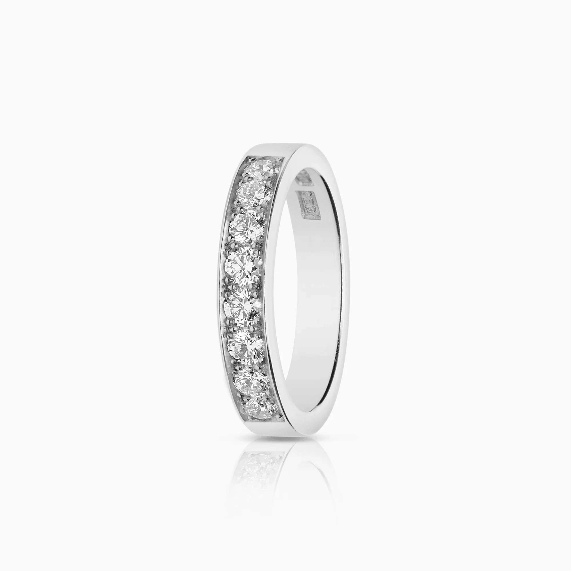 Eternity Ring 0.56ct 18K white gold