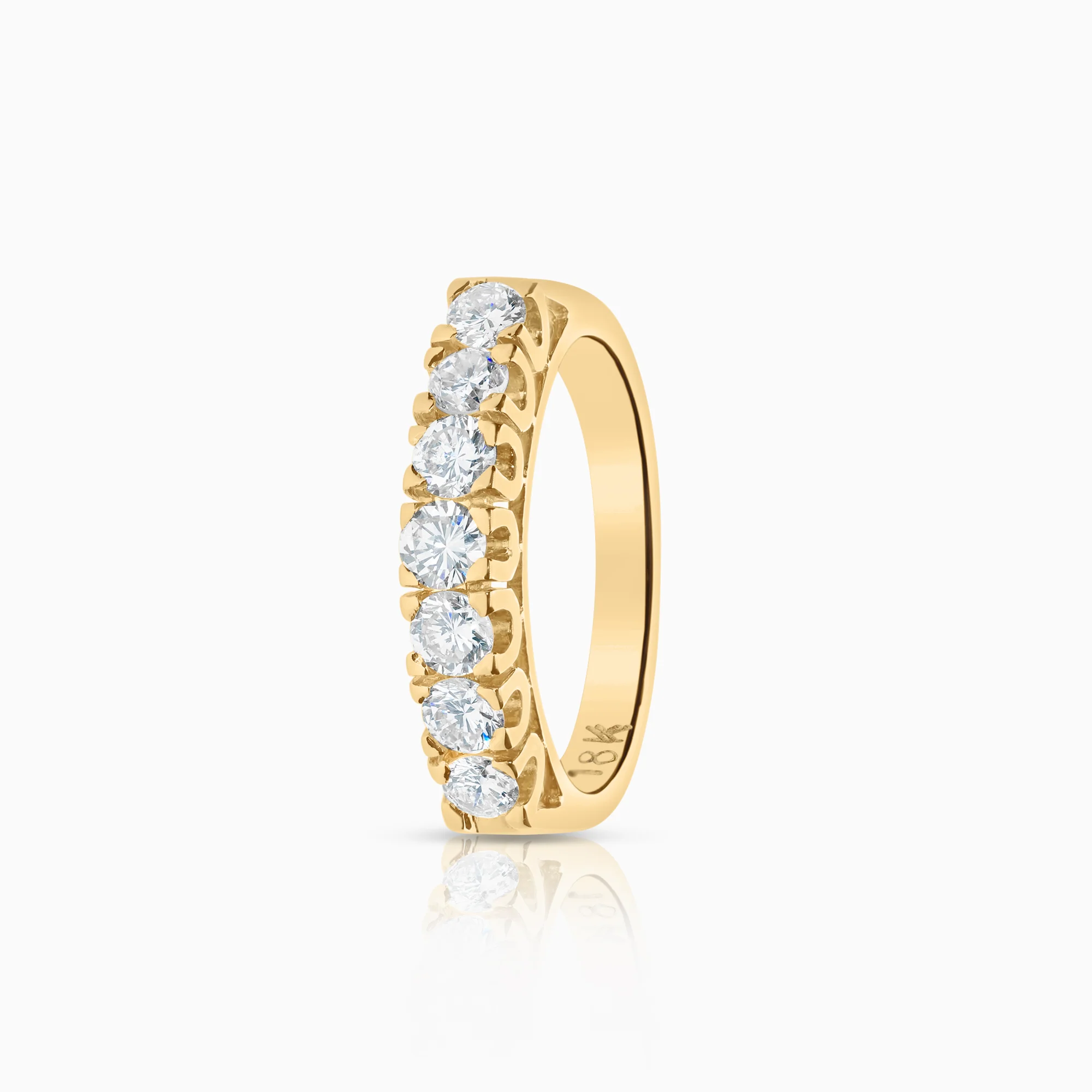 Eternity Ring 0.77ct 18K gold