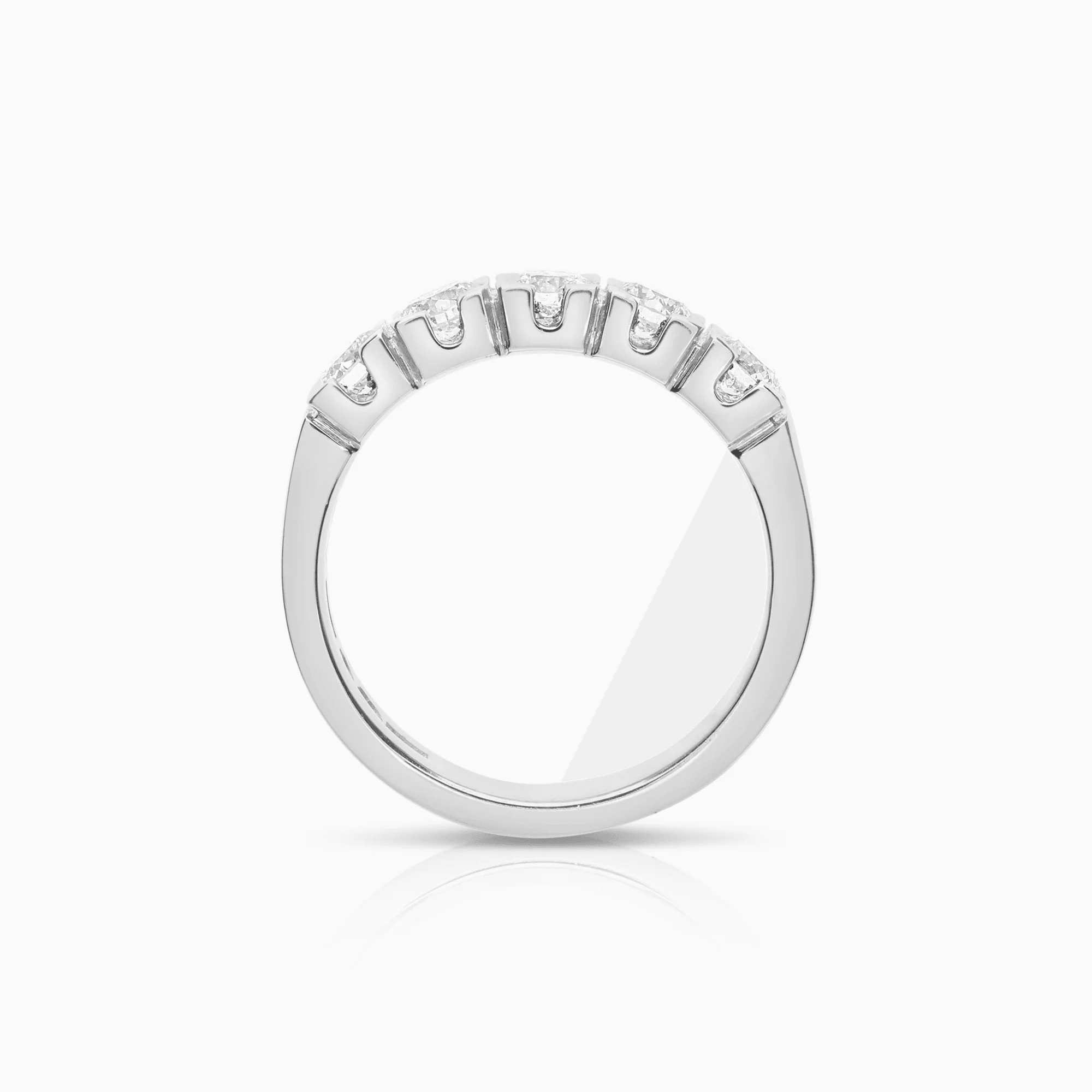 Eternity Ring 0.77ct 18K white gold - Image 2