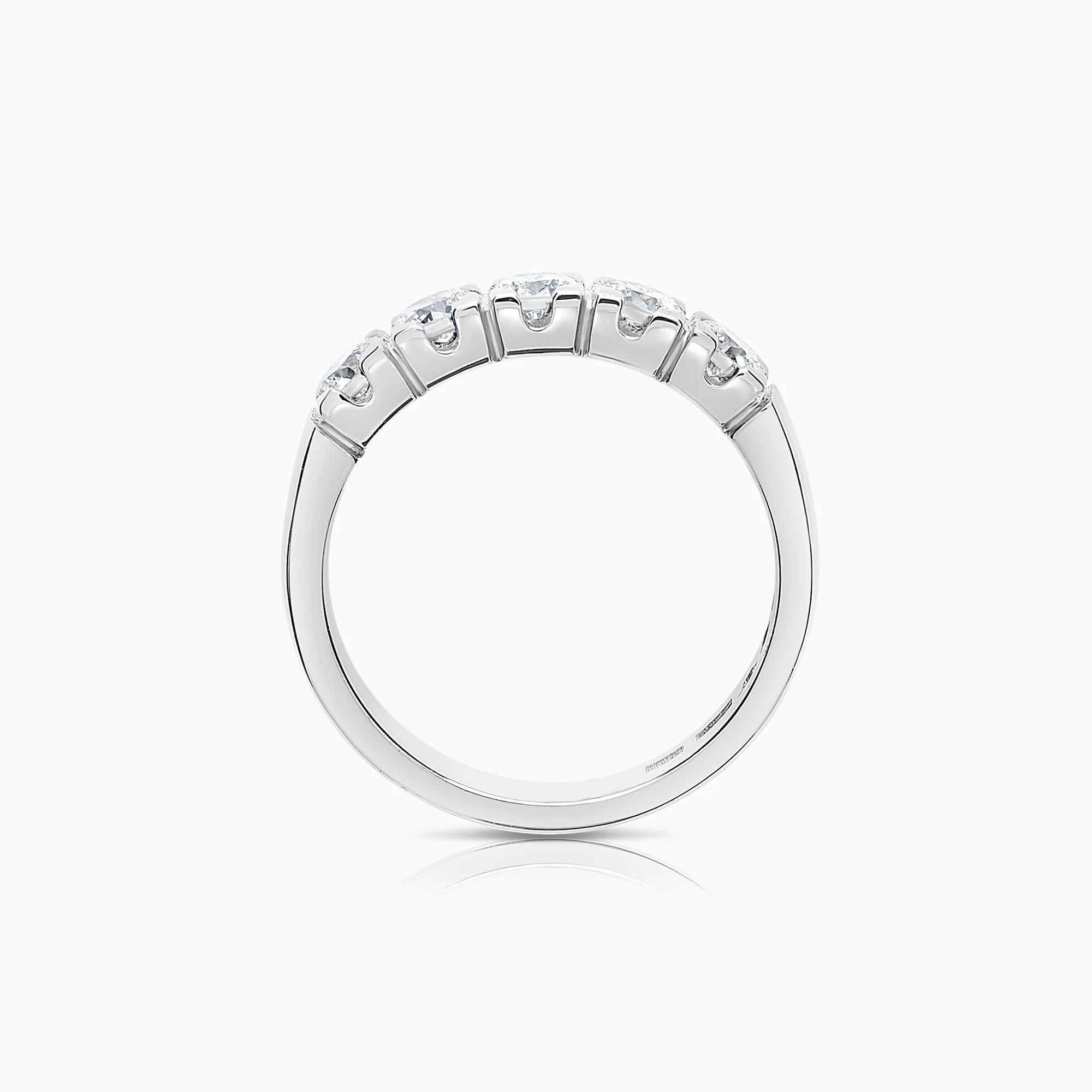 Eternity Ring 0.79ct 18K white gold - Image 2
