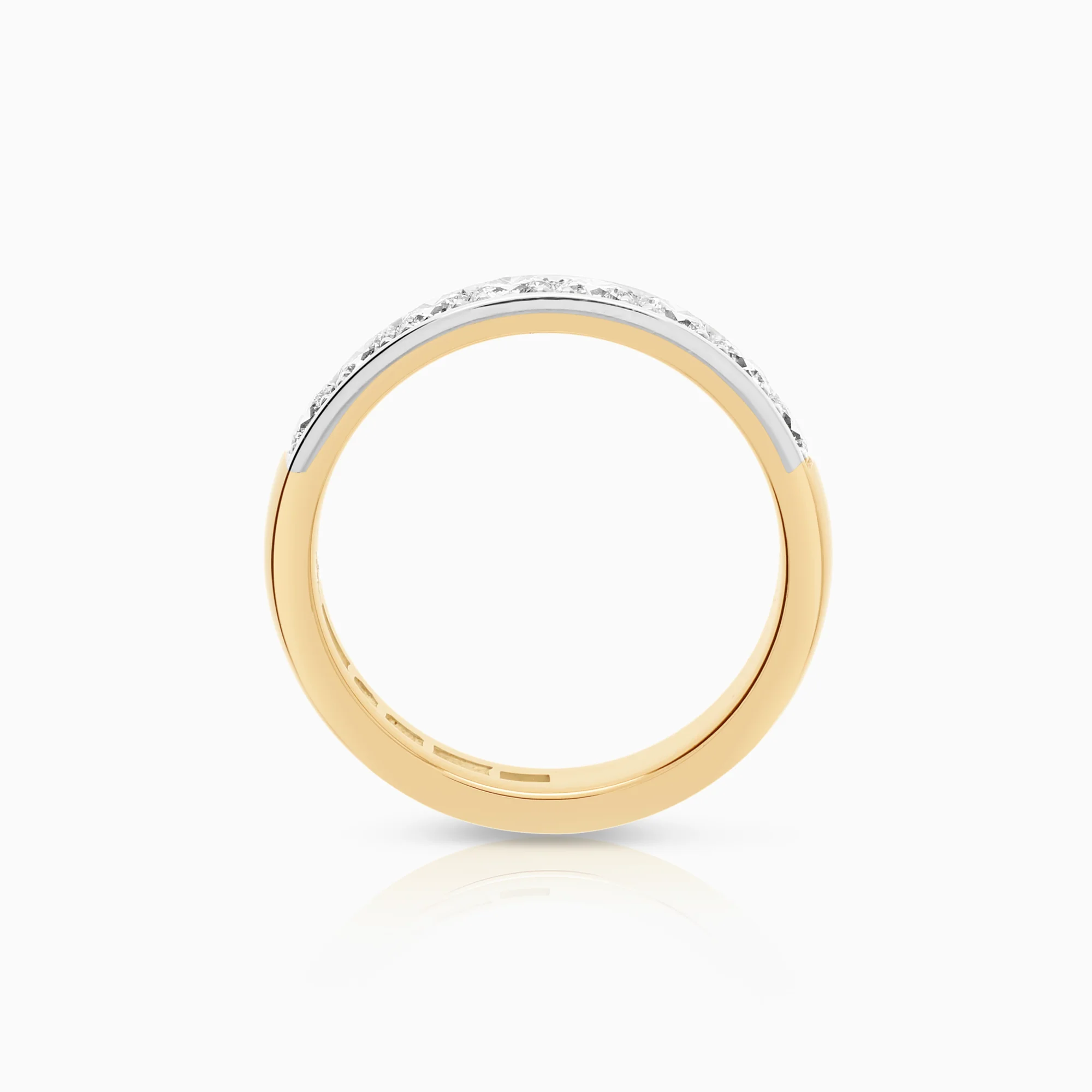Eternity ring 0.80ct 18K gold - Image 3