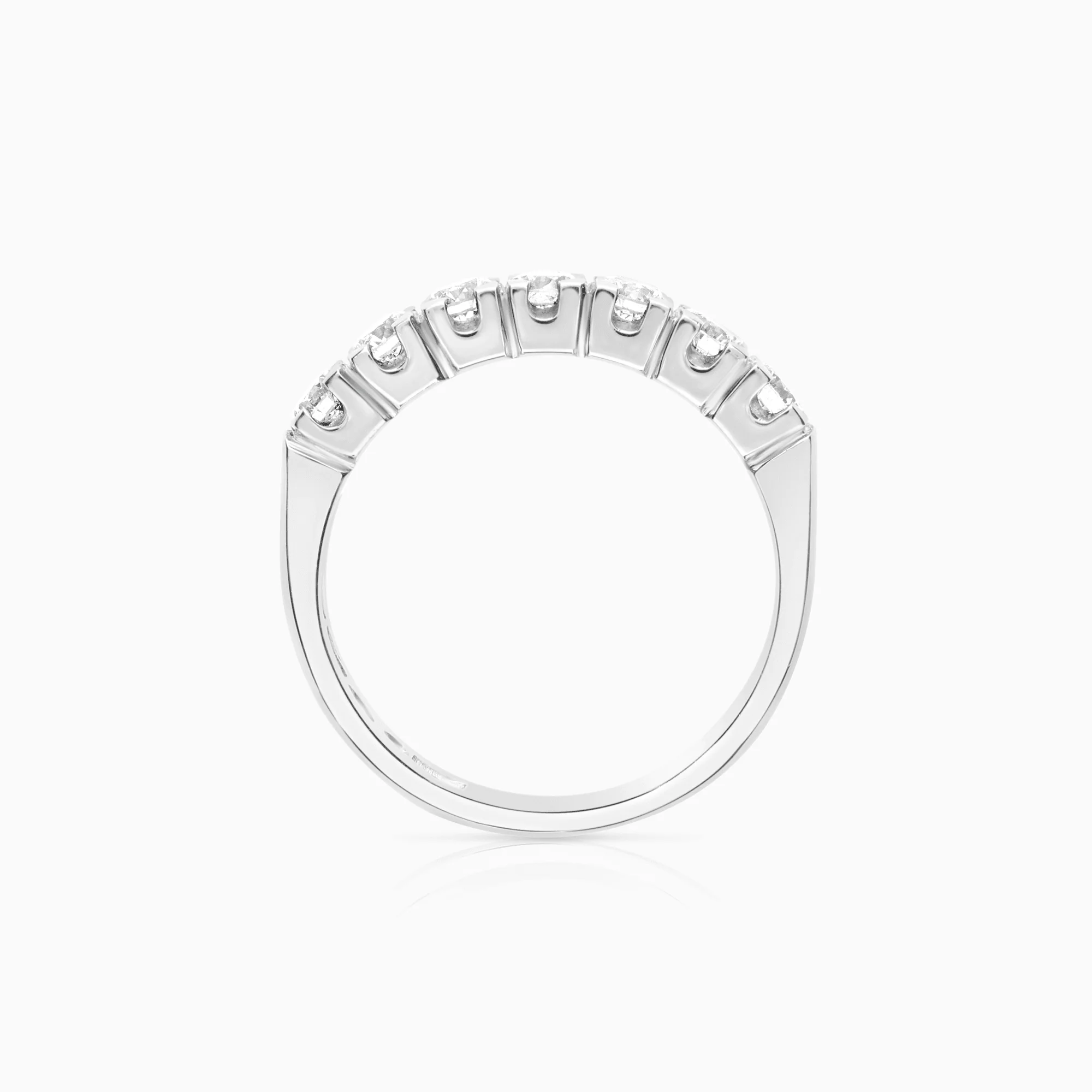 Eternity Ring 0.84ct 18K white gold - Image 2