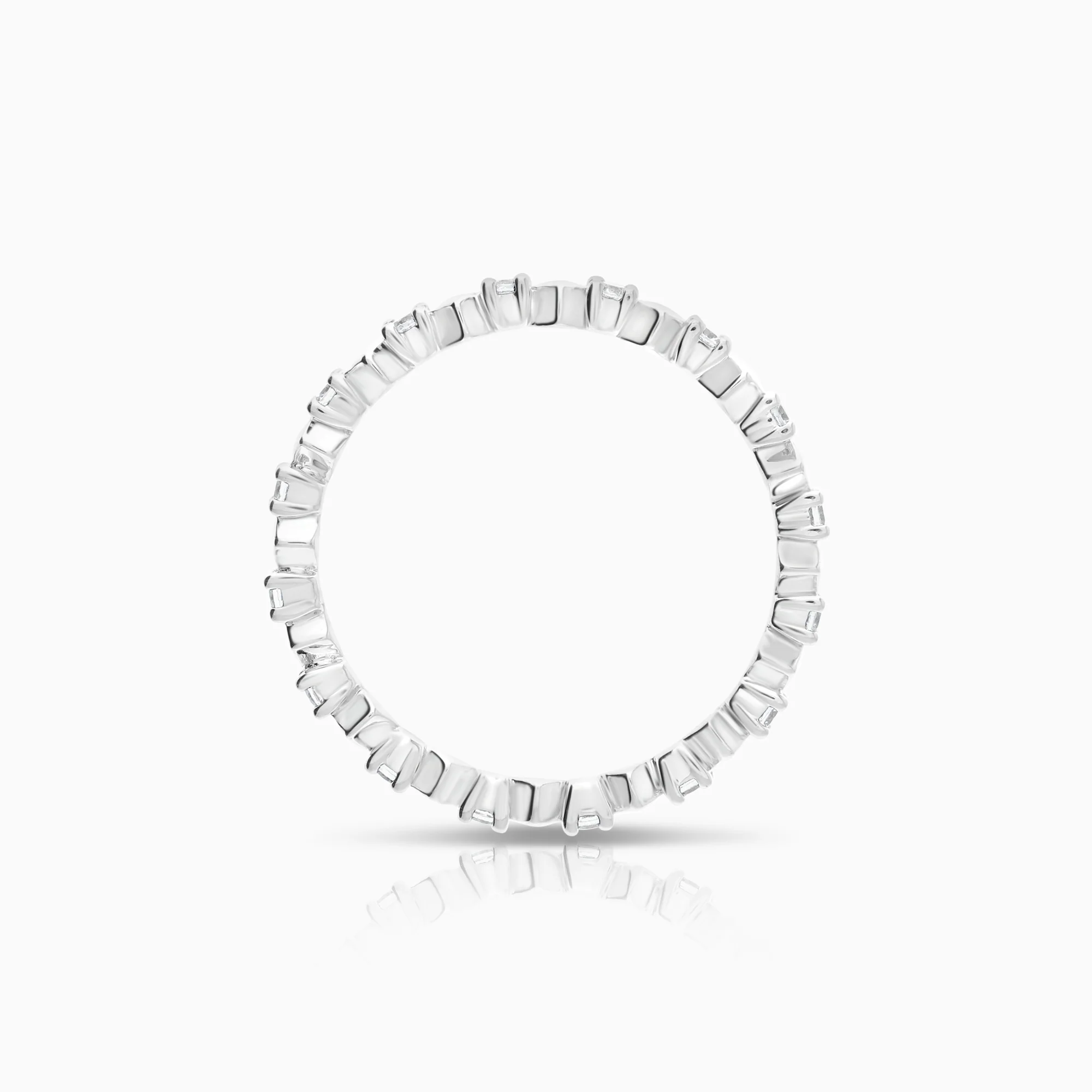 Eternity Ring 1.42g 14K white gold - Image 2