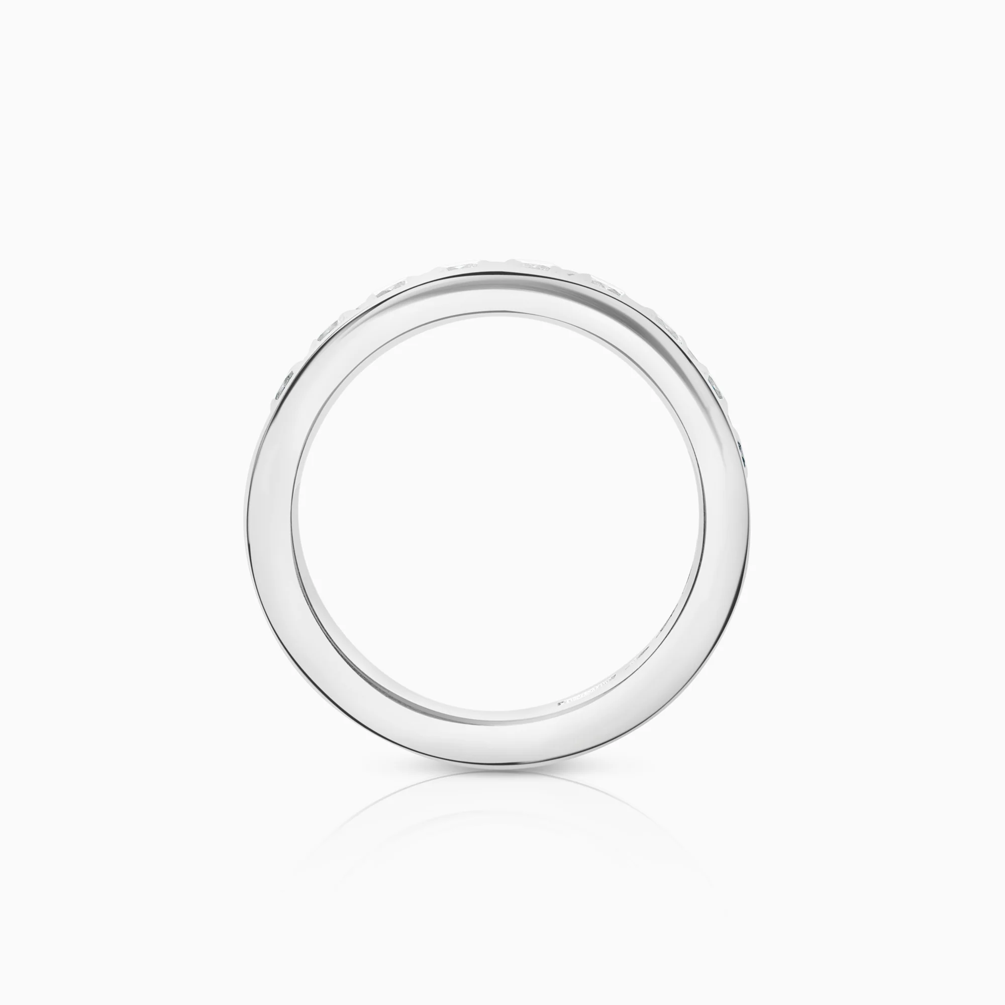 Eternity ring 1.03ct 18K white gold - Image 2