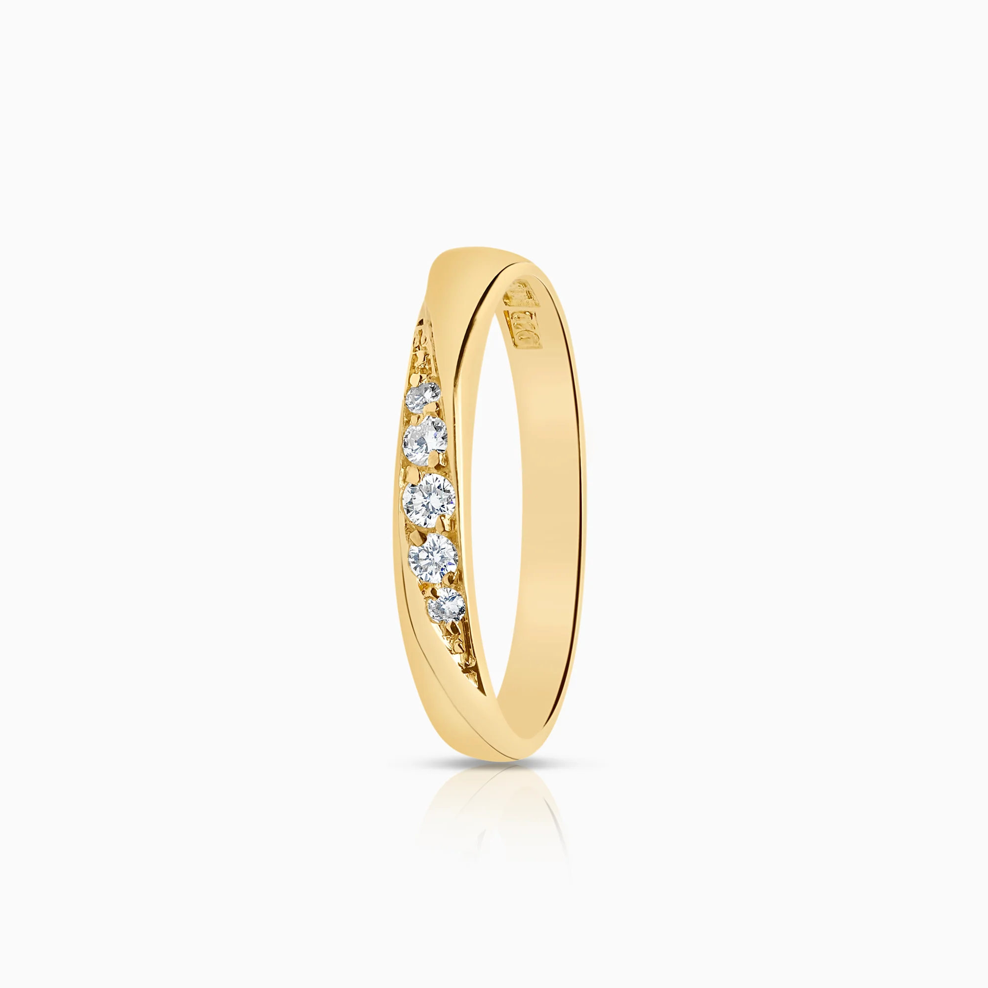 Eternity Ring Engelbert 0.09ct 18K gold