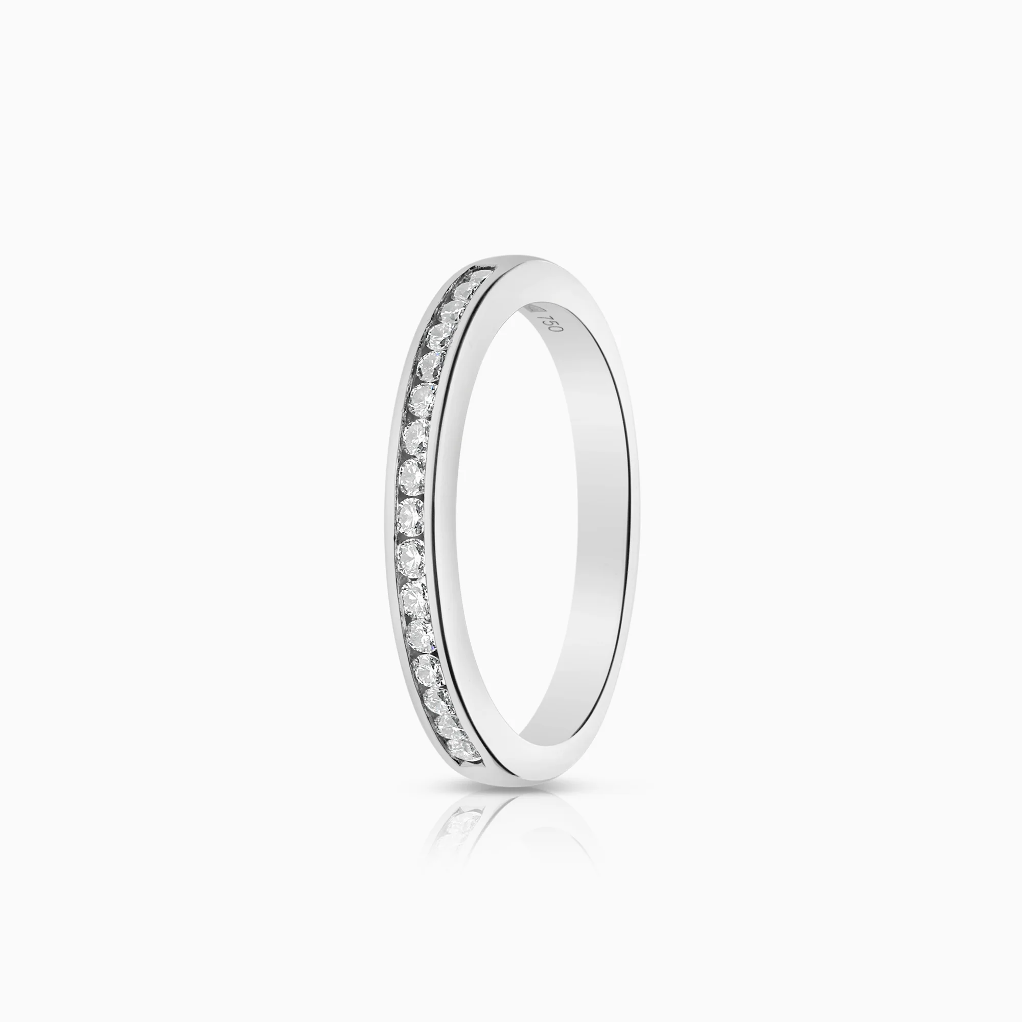 Eternity Ring 0.16ct in 18K white gold