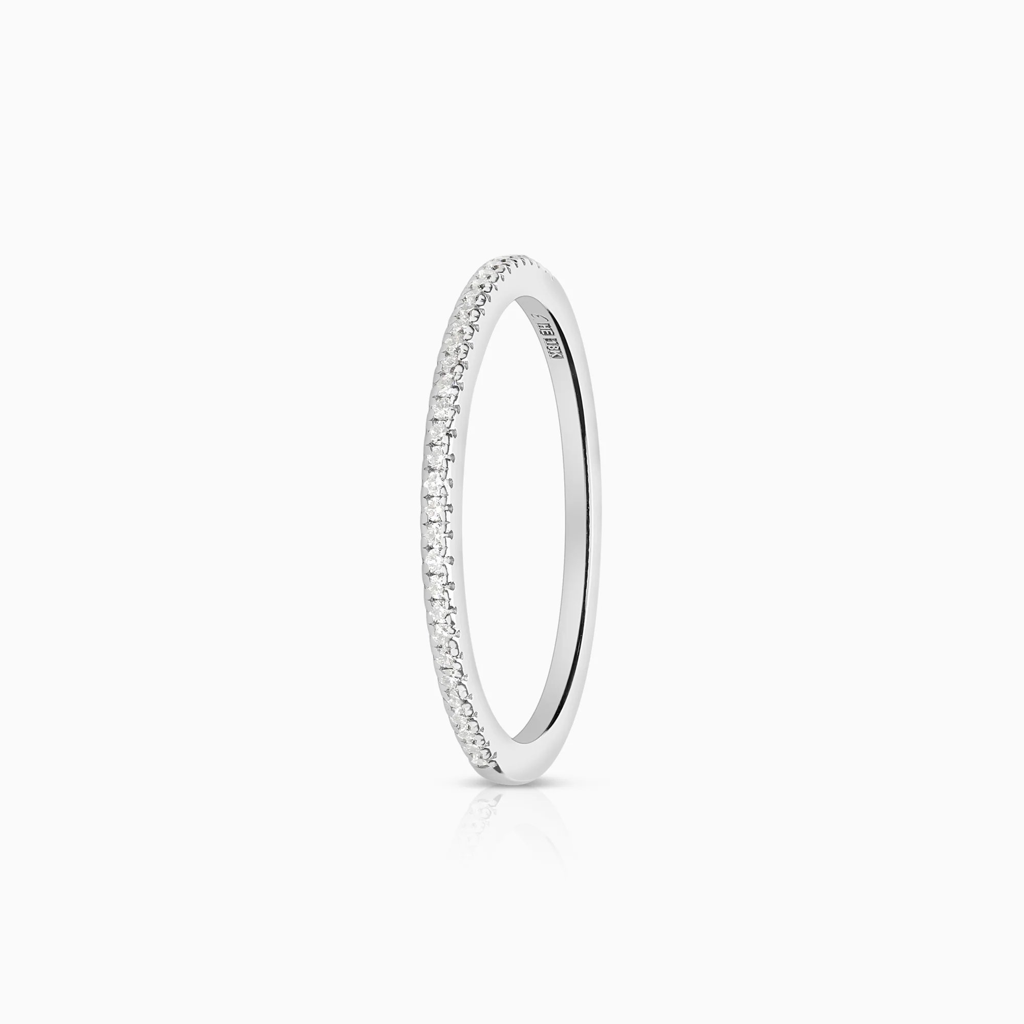 Eternity Ring from Engelbert 0.16ct 18K white gold