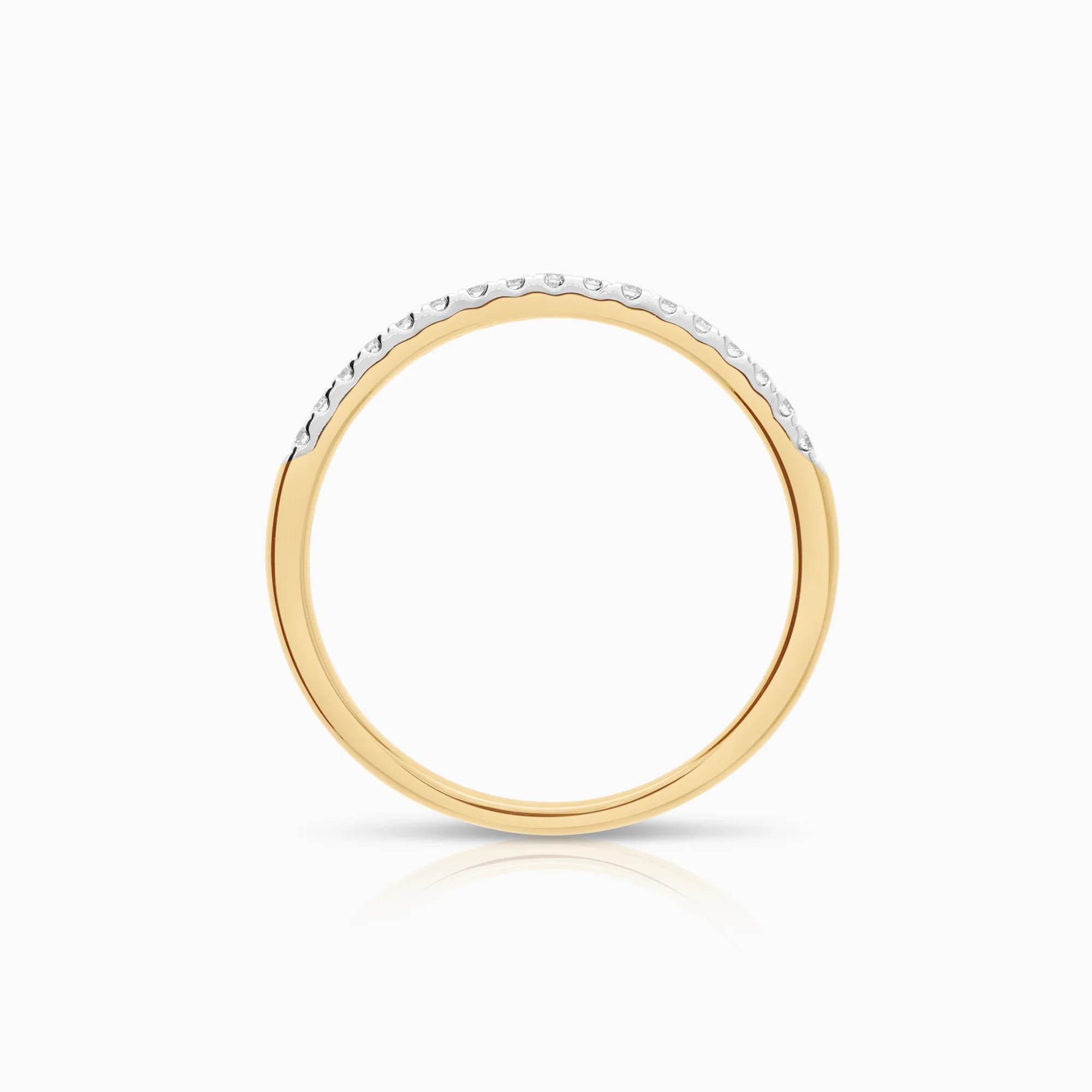 Eternity Ring lab-grown diamonds 0.13ct 18K gold - Image 2