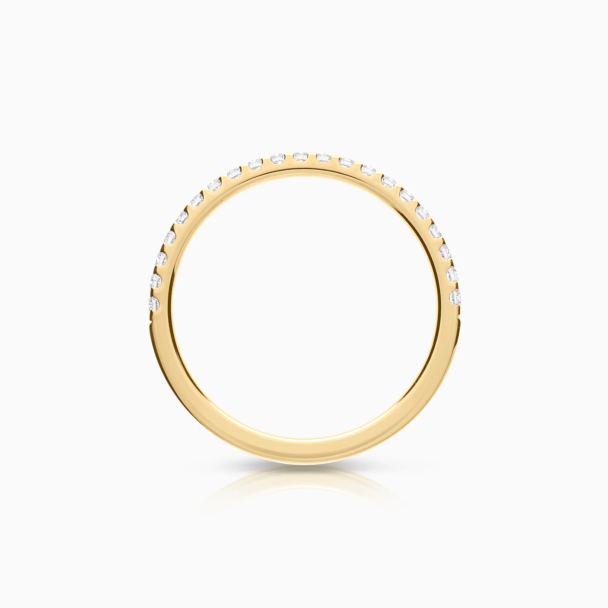 Eternity Ring lab-grown diamonds 0.21ct 18K gold - Image 2