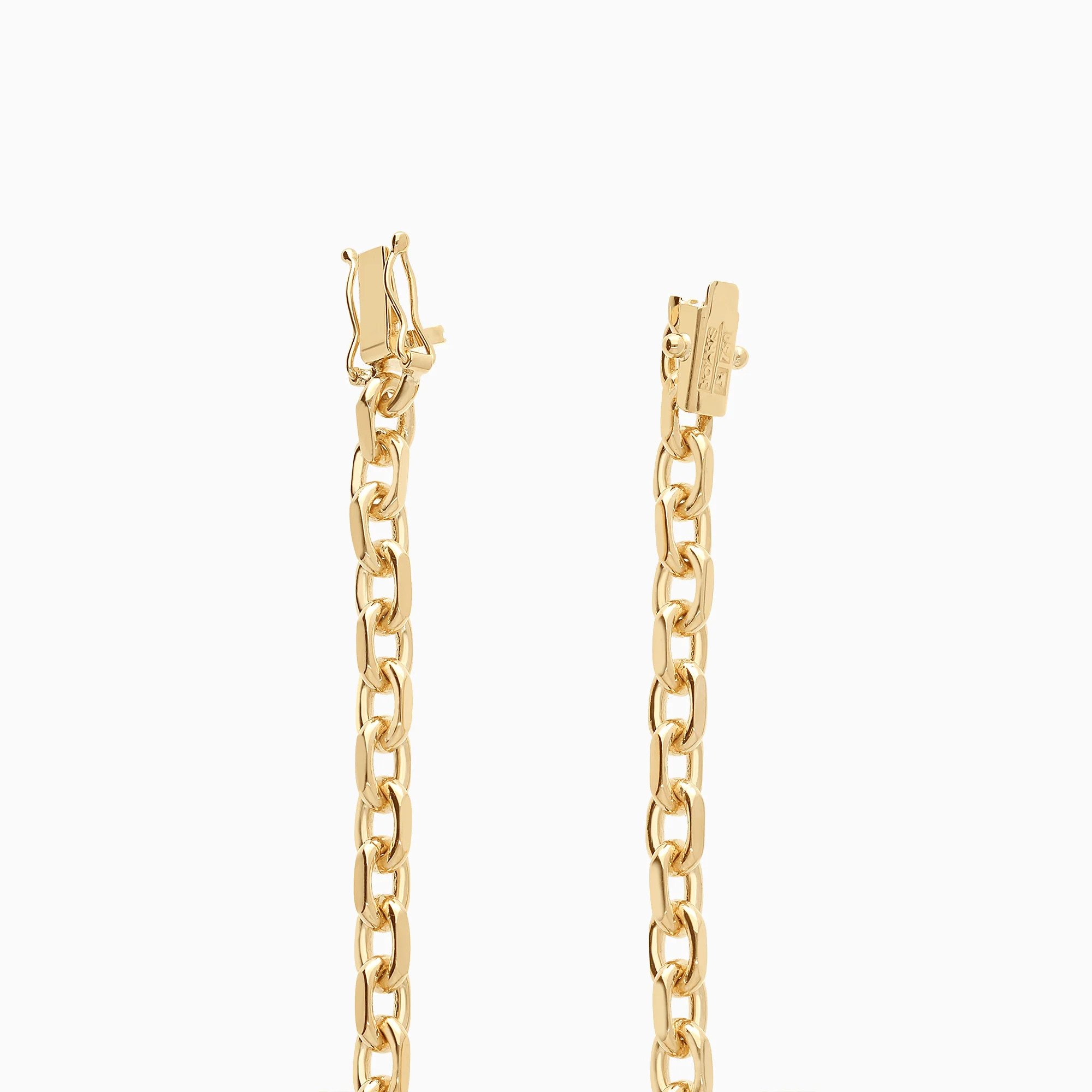 Cable bracelet 17.72g 18K gold - Image 2