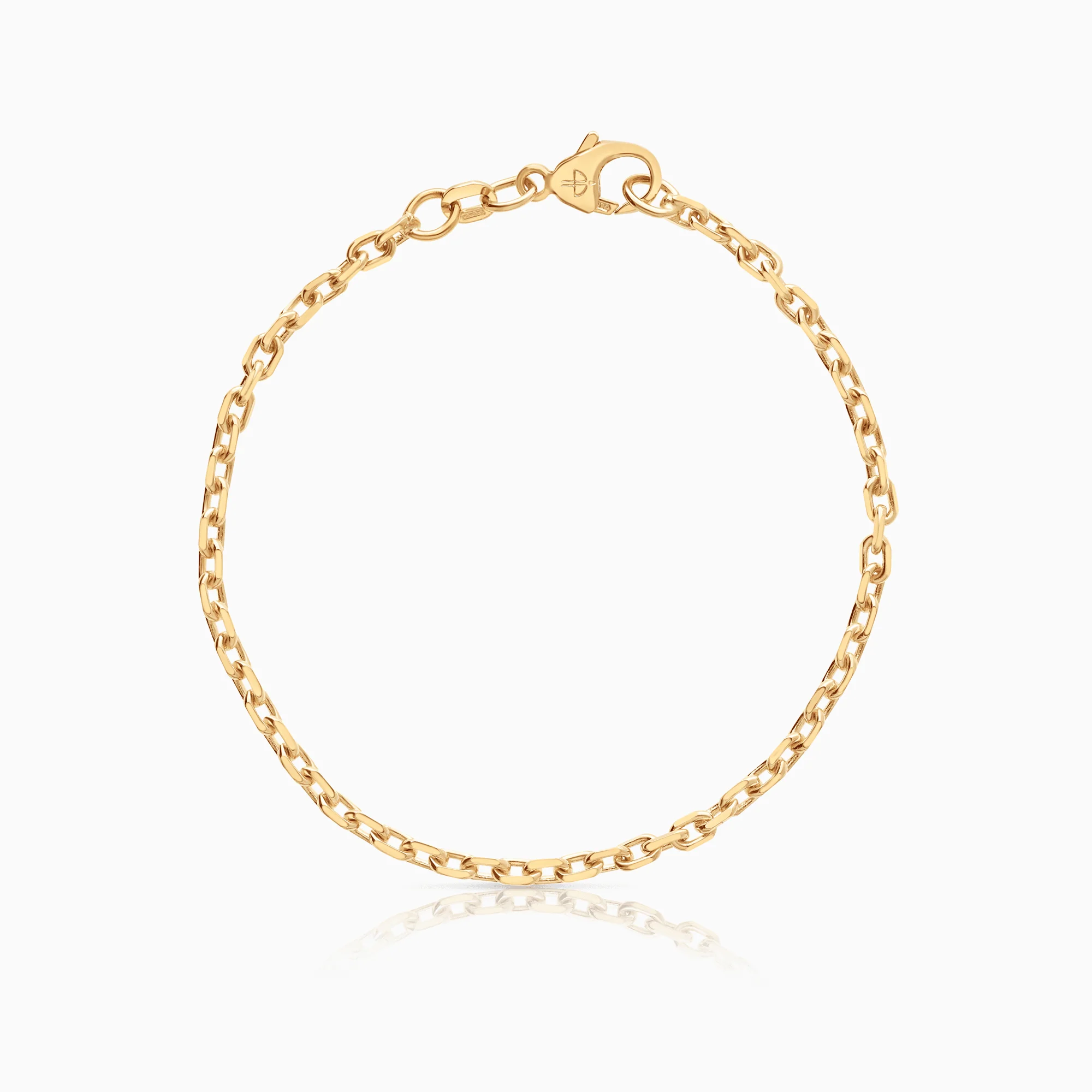 Cable bracelet 4.88g 18K gold