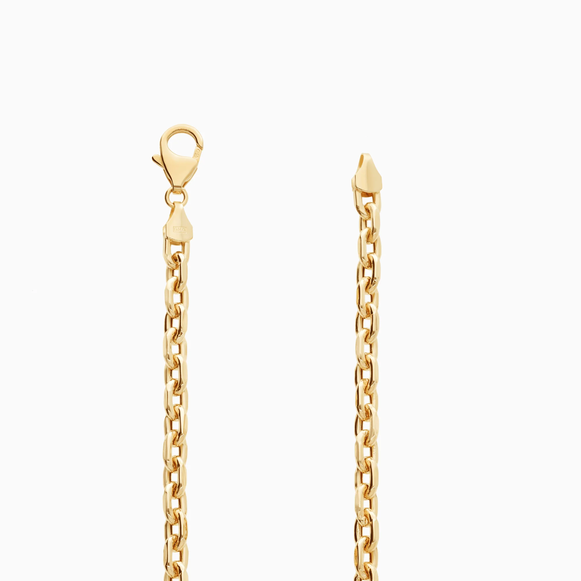 Cable bracelet 6.80g 18K gold - Image 2