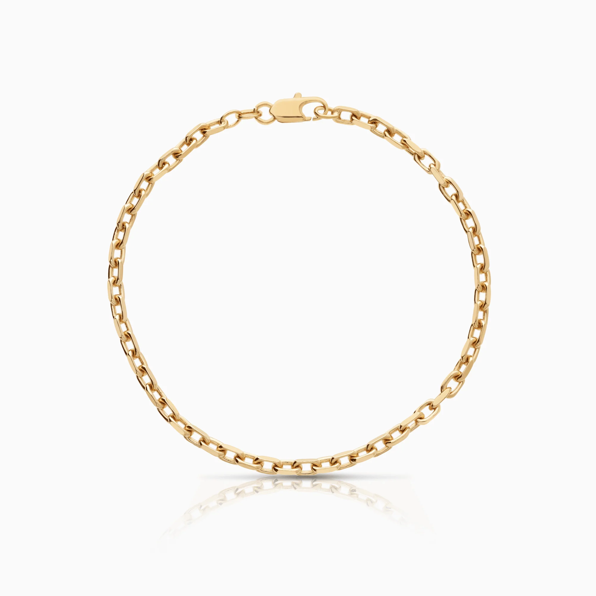 Cable bracelet 6.95g 18K gold