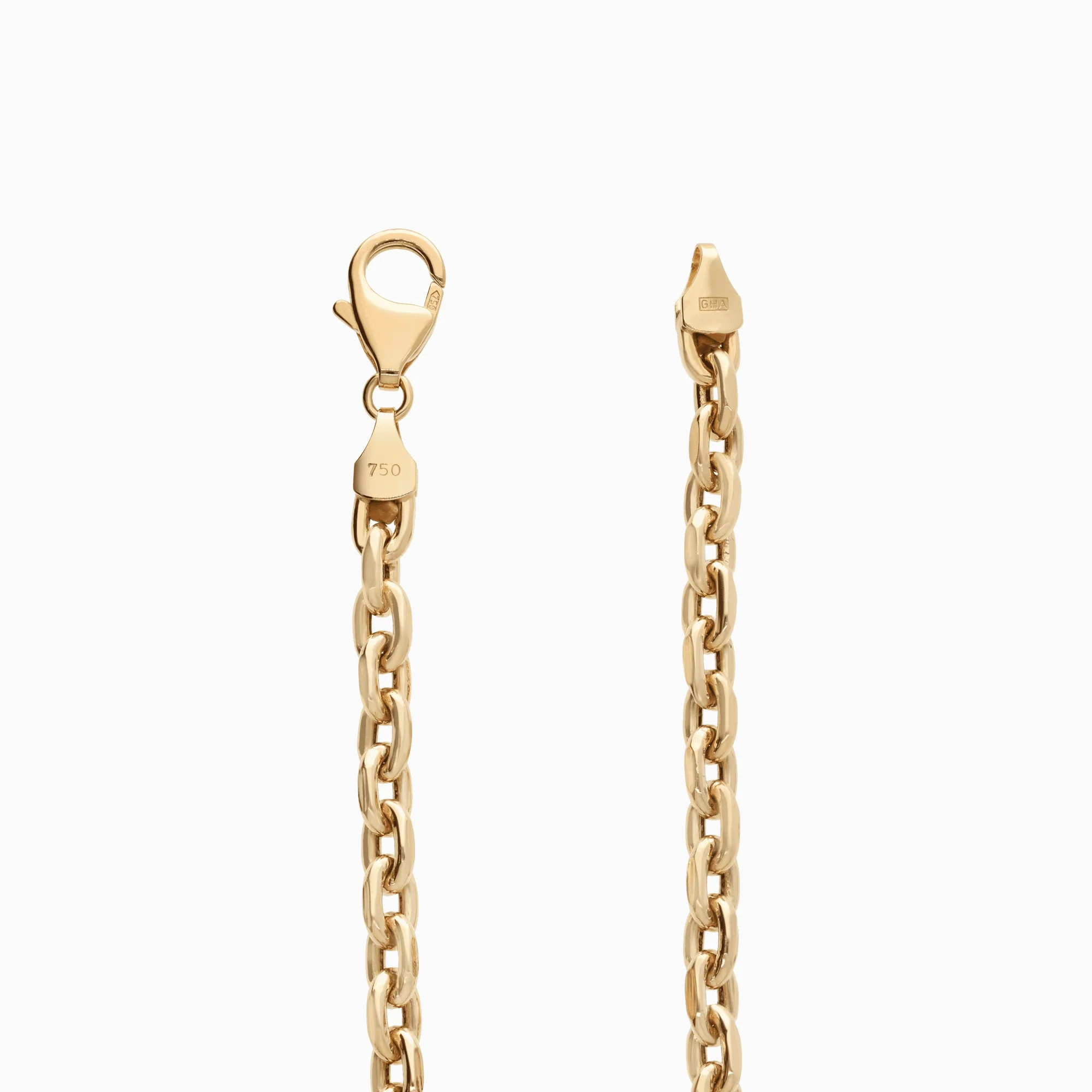 Cable bracelet 7.0g 18K gold - Image 2