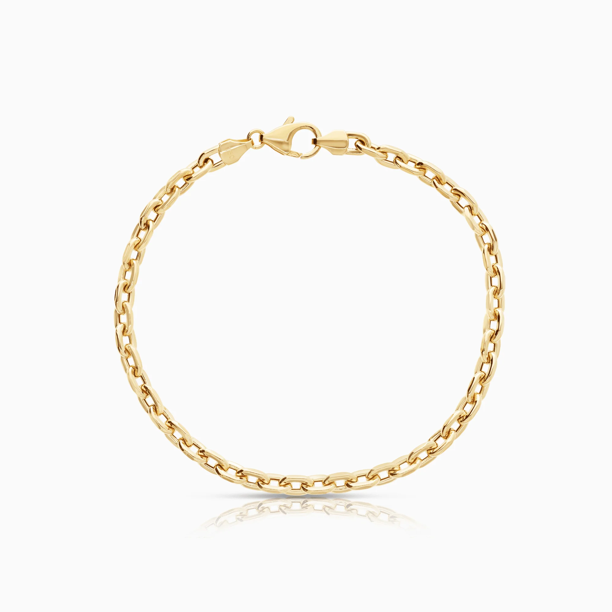 Cable bracelet 7.25g 18K gold