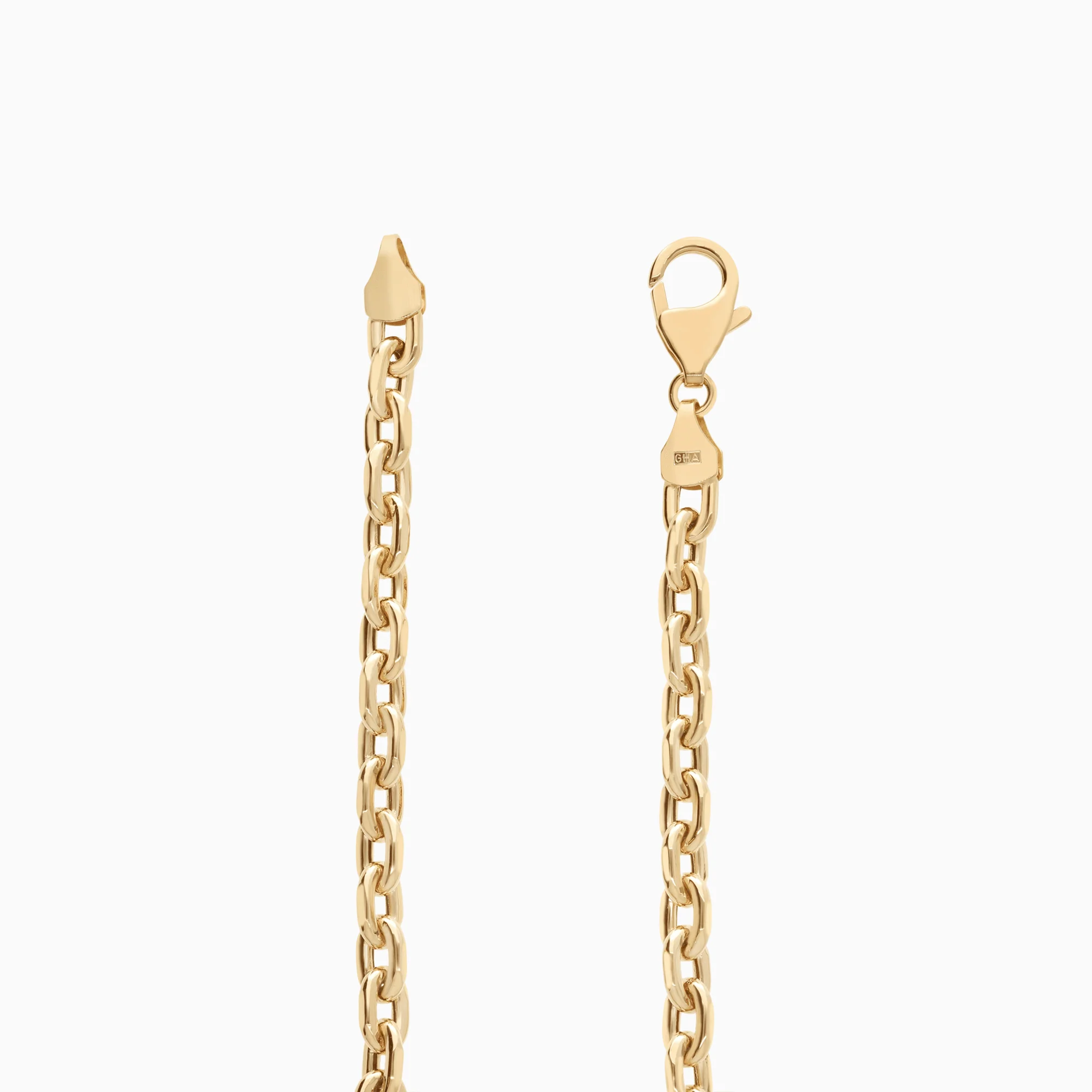 Cable bracelet 7.25g 18K gold - Image 2