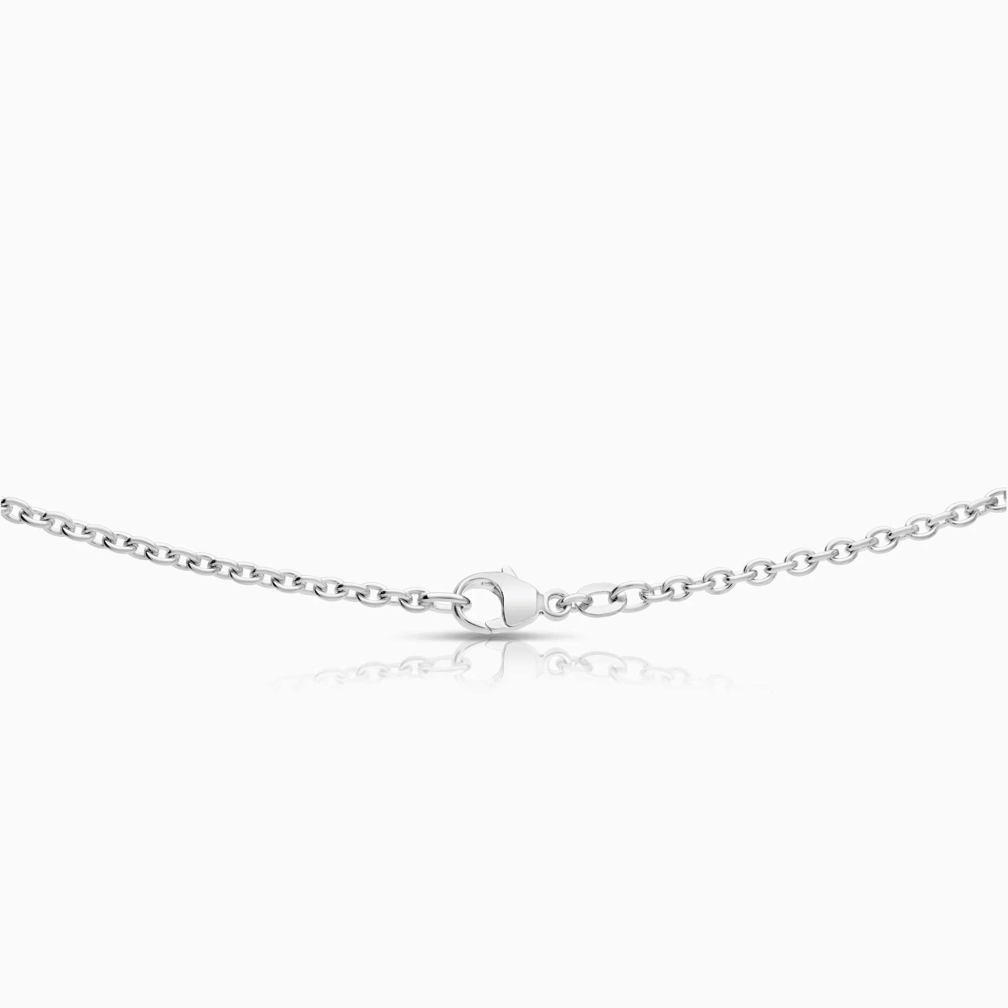Cable necklace 11.36g 18K white gold - Image 2