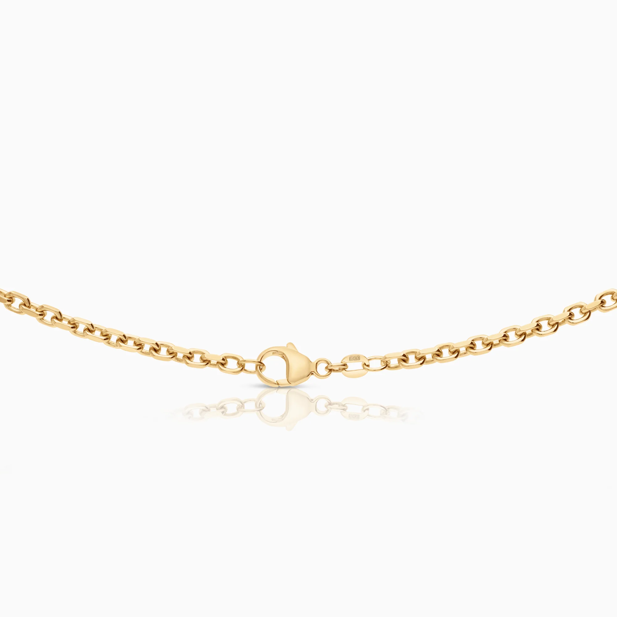 Cable necklace 24.05g 18K gold - Image 2