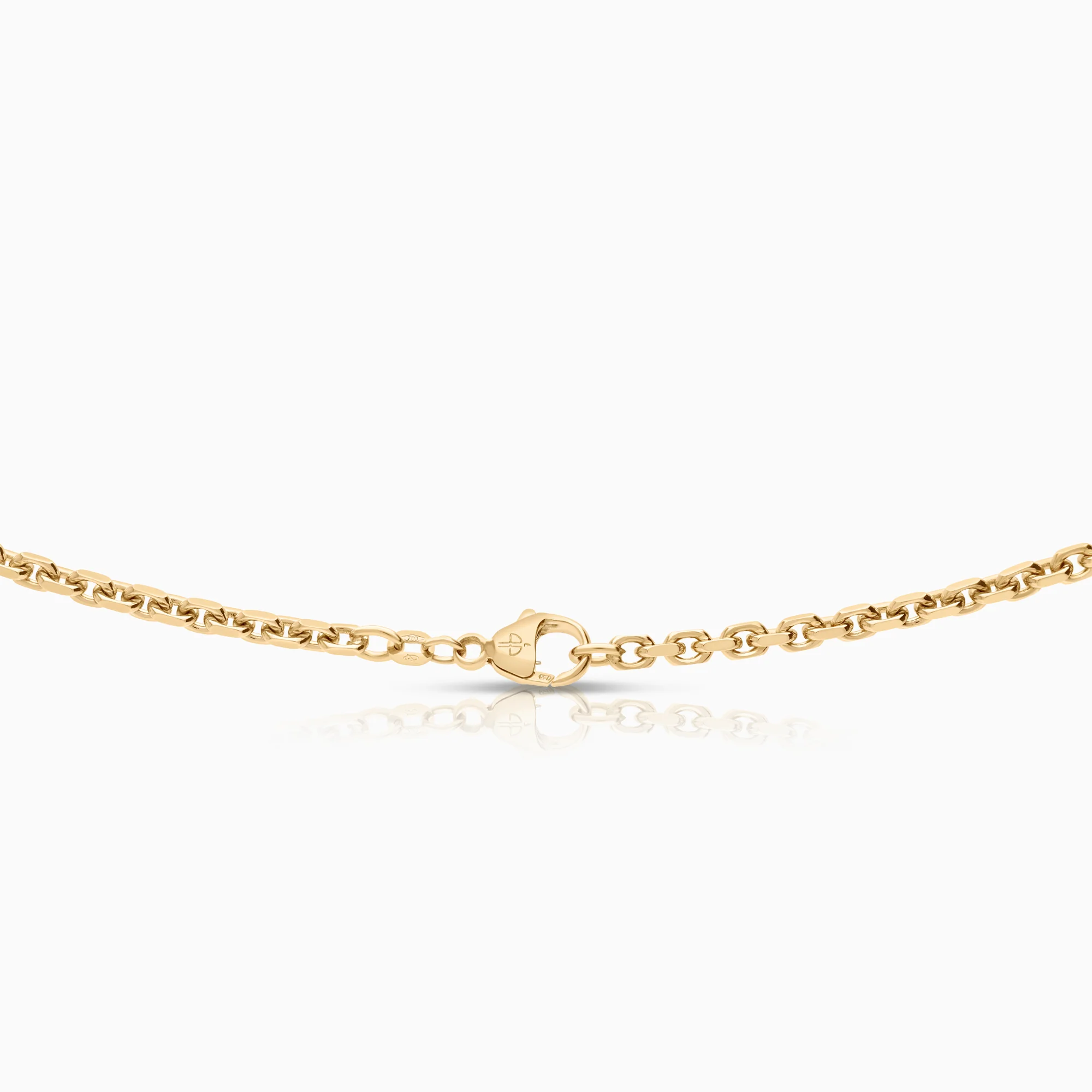 Cable necklace 32.08g 18K gold - Image 2