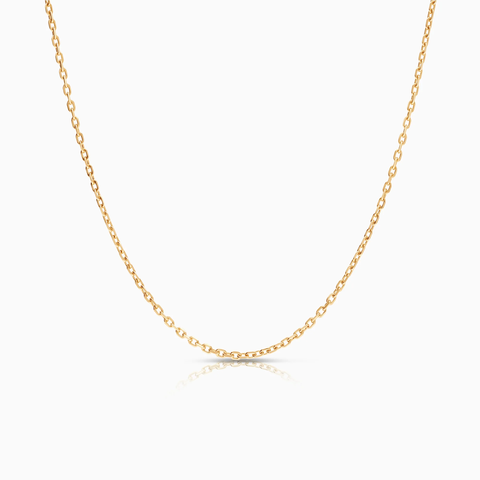 Cable necklace 5.37g 18K gold