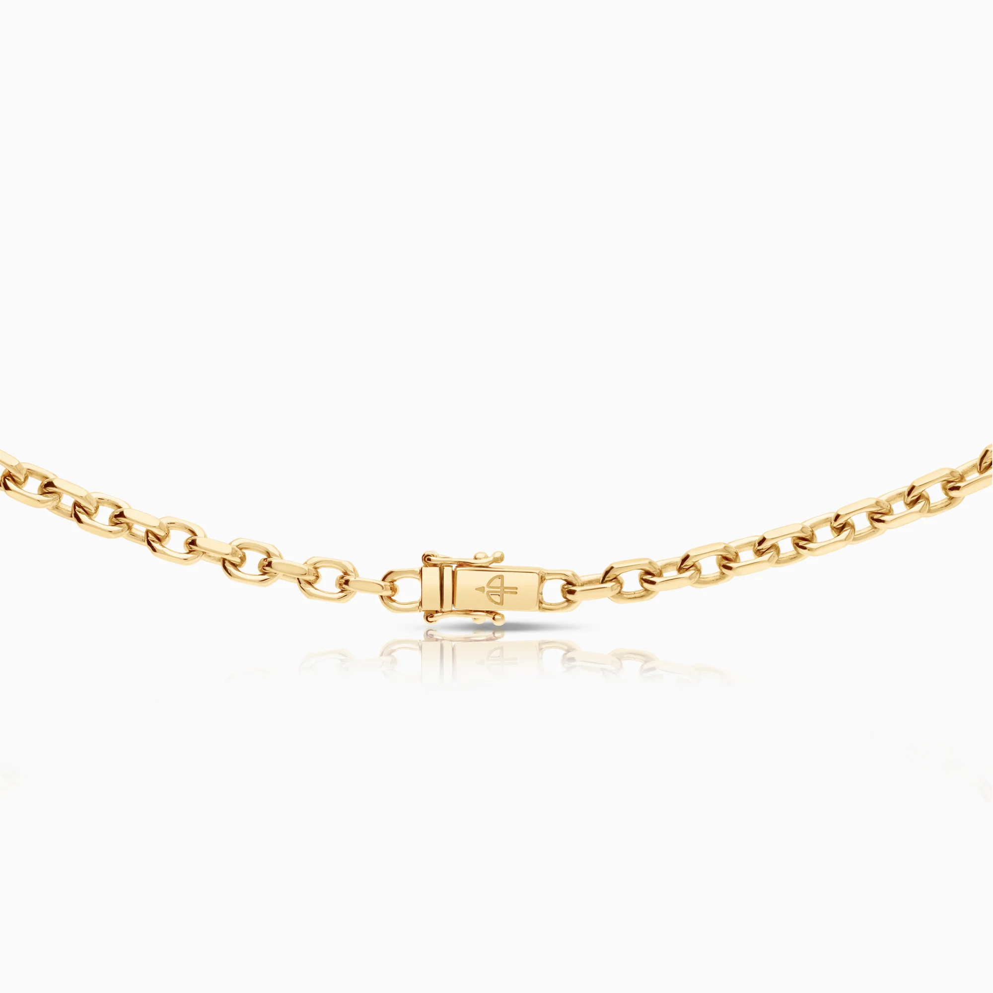 Cable necklace 51.36g 18K gold - Image 3