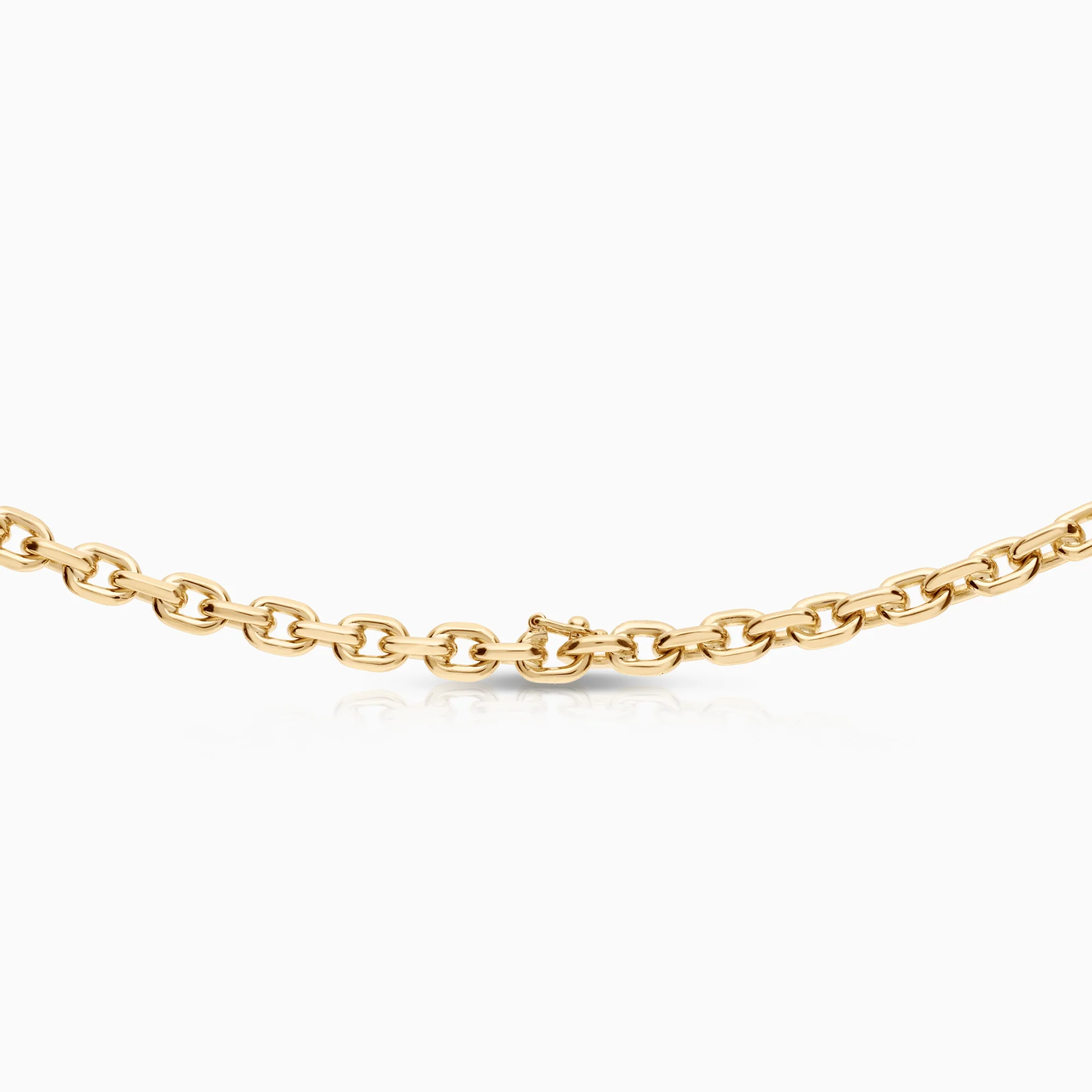 Cable necklace 52.66g 18K gold - Image 2