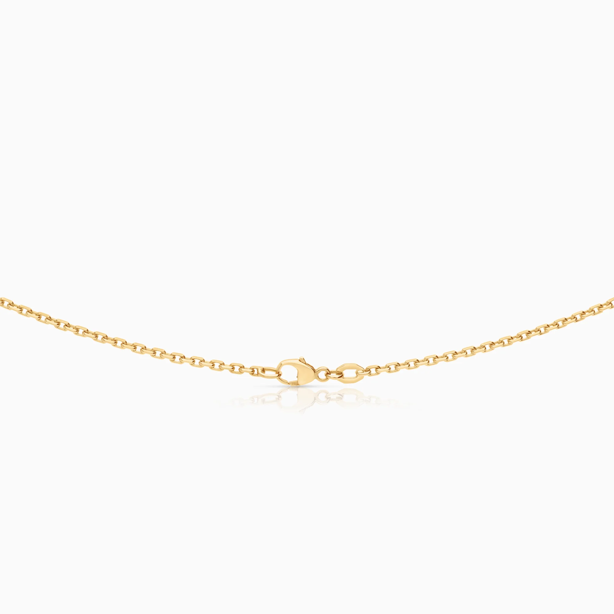 Cable necklace 7.60g 18K gold - Image 2