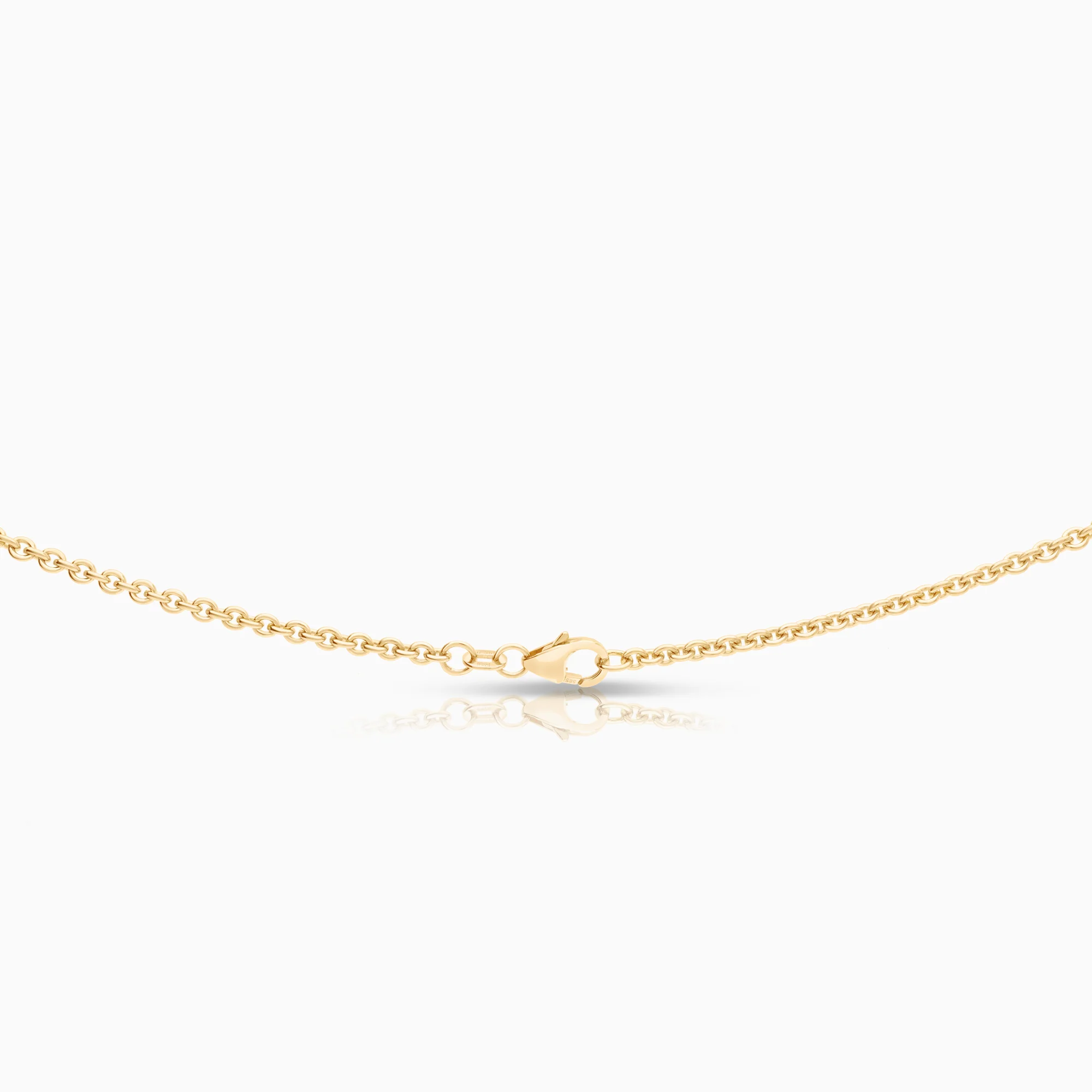 Cable necklace 8.00g 14K gold - Image 2