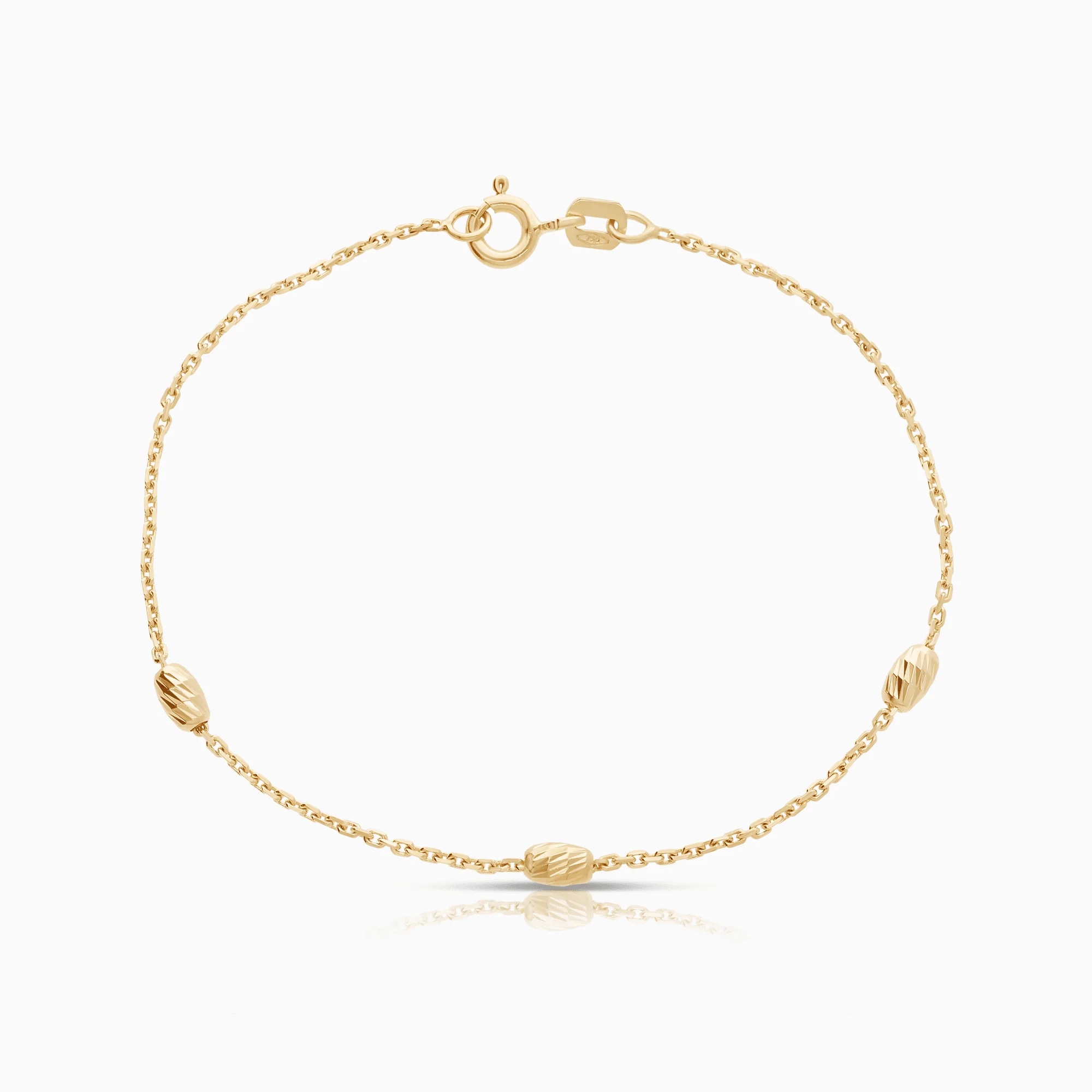 Cable Bracelet 1.58g 18K Gold