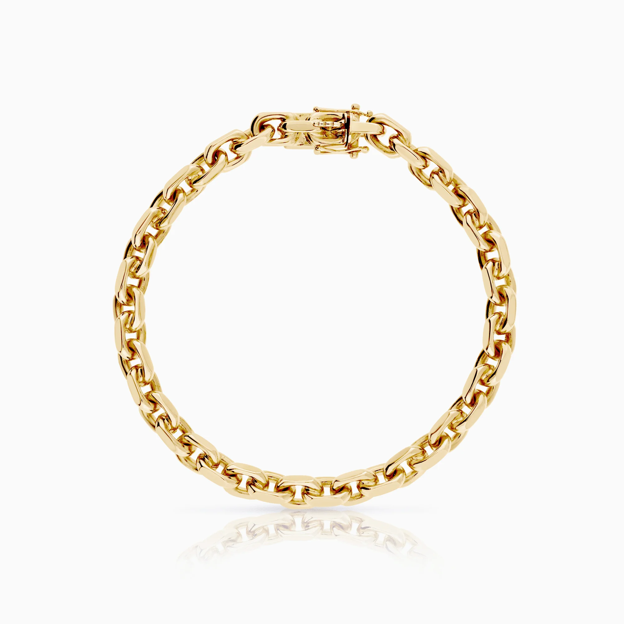 Cable Bracelet 36.34g 18K Gold