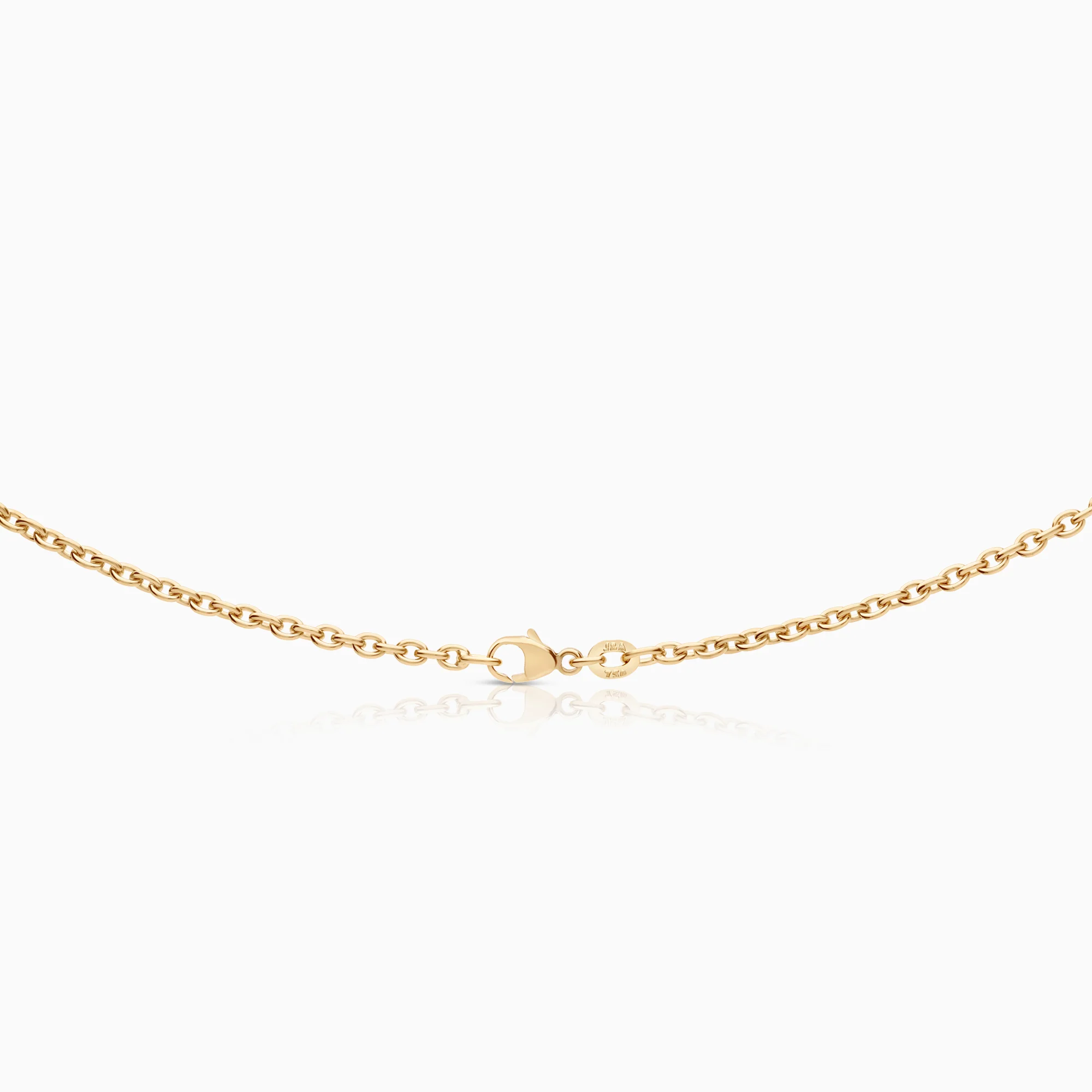 Cable necklace 11.06g 18K gold - Image 2