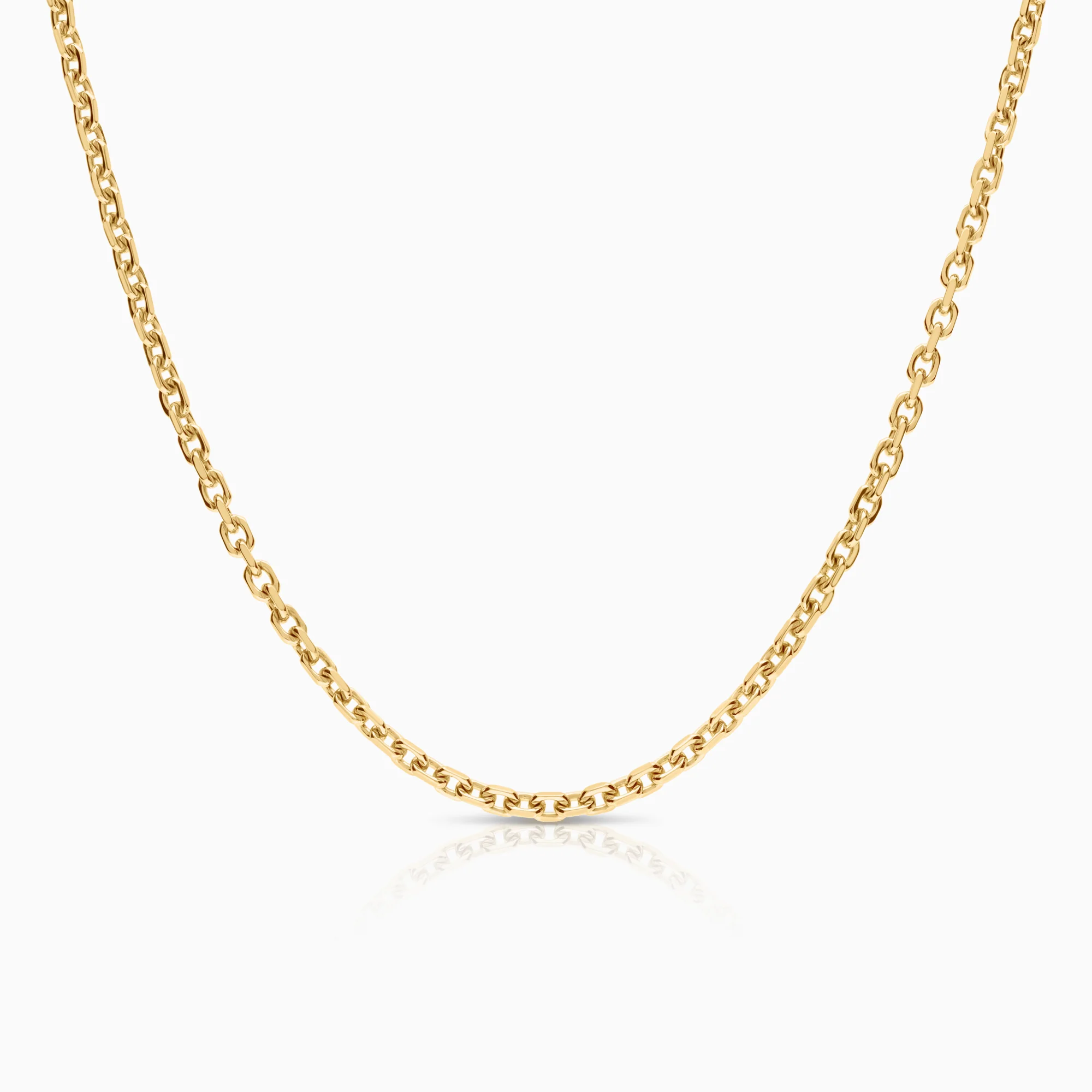 Cable necklace 20.94g 18K gold