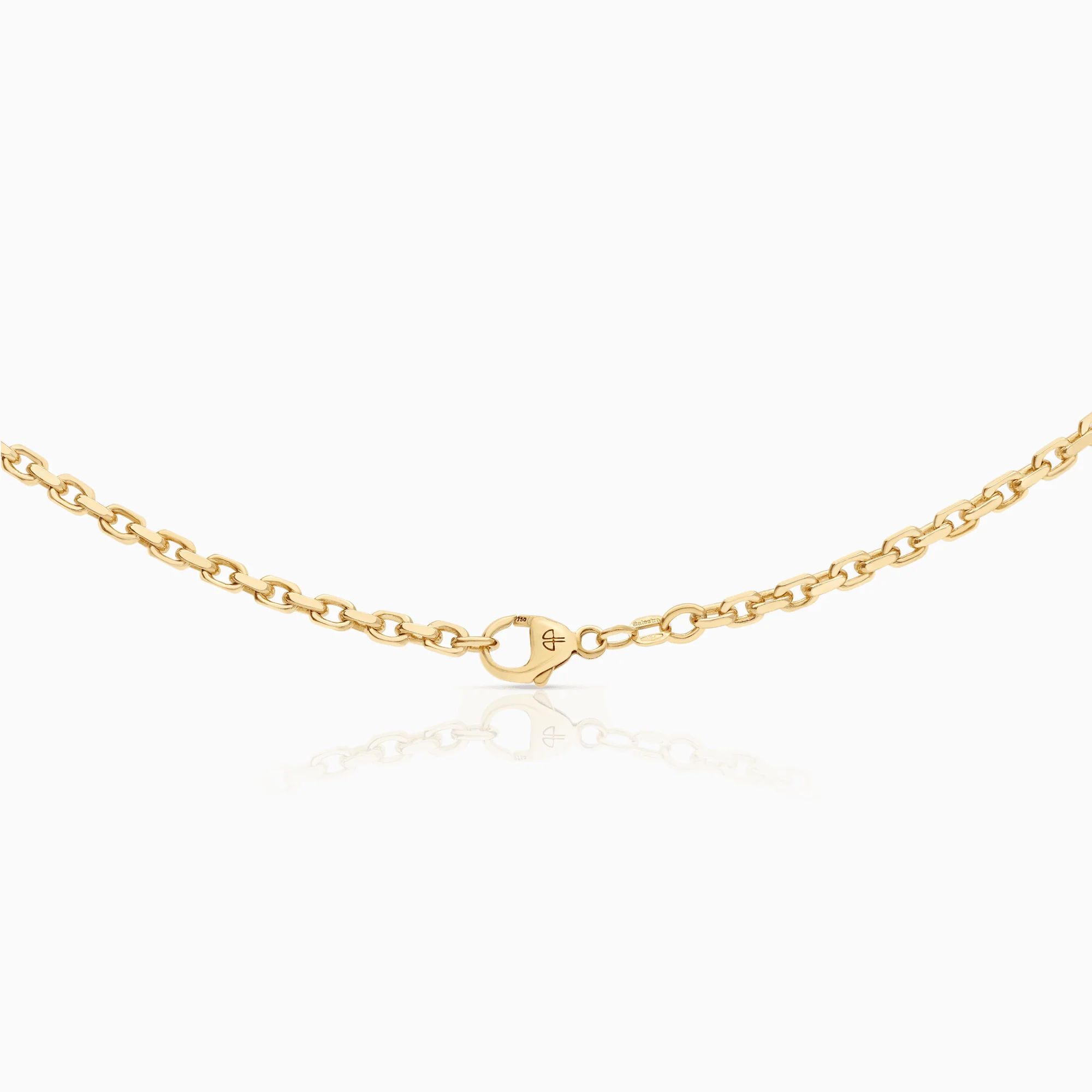 Cable necklace 21.15g 18K gold - Image 2