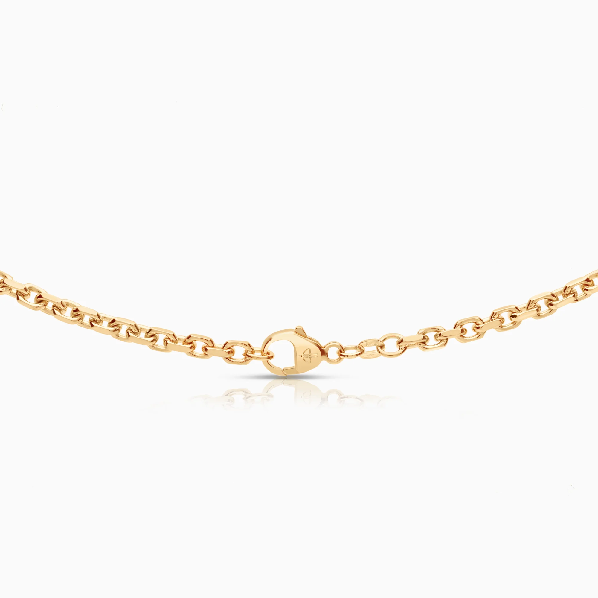 Cable necklace 28.48g 18K gold - Image 2
