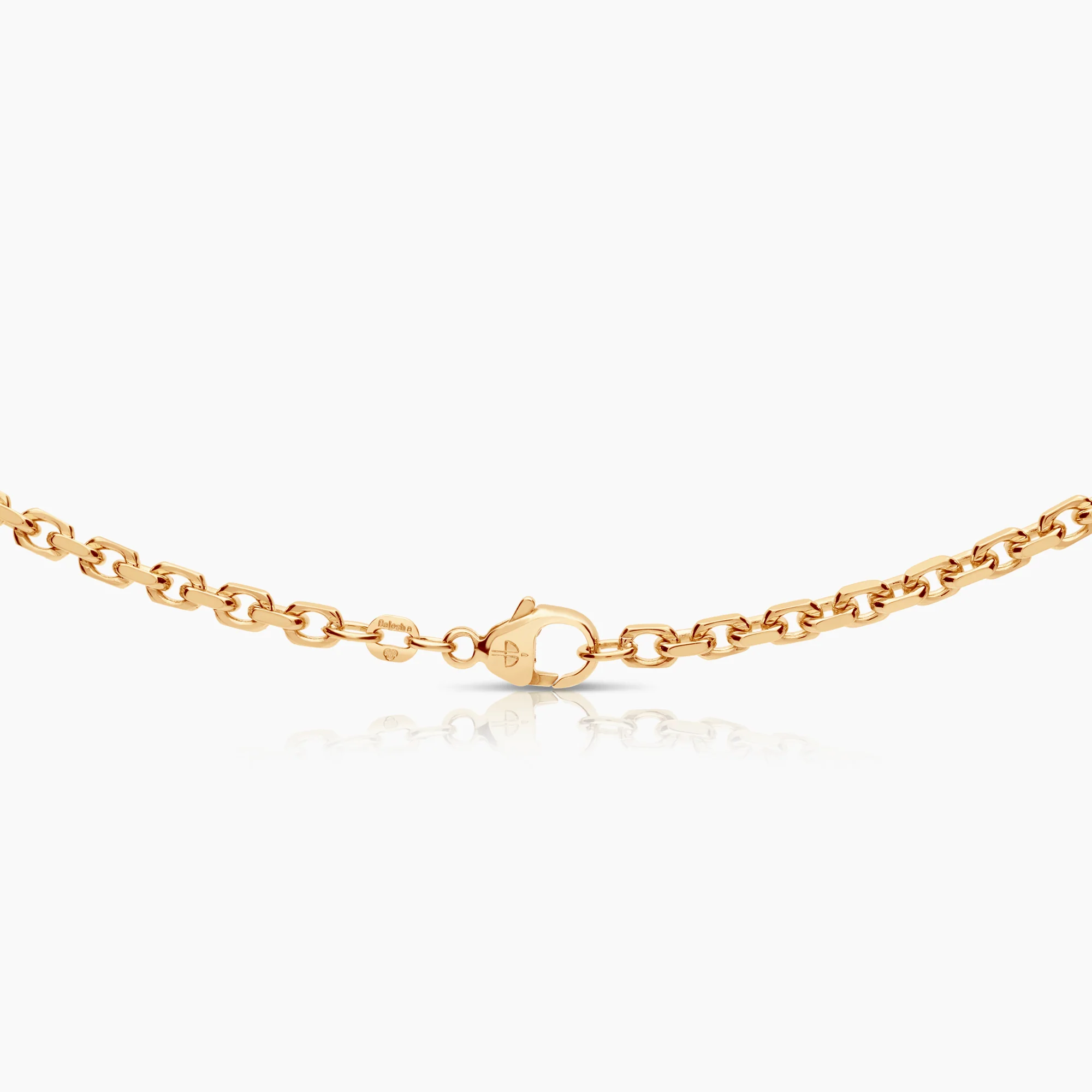 Cable necklace 29.21g 18K gold - Image 2