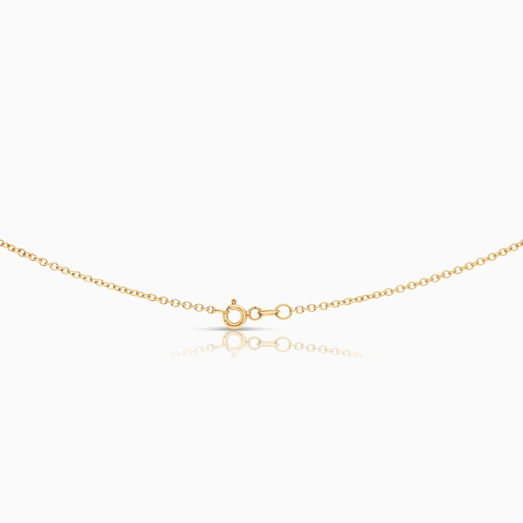 Cable necklace 4.20g 18K gold - Image 2