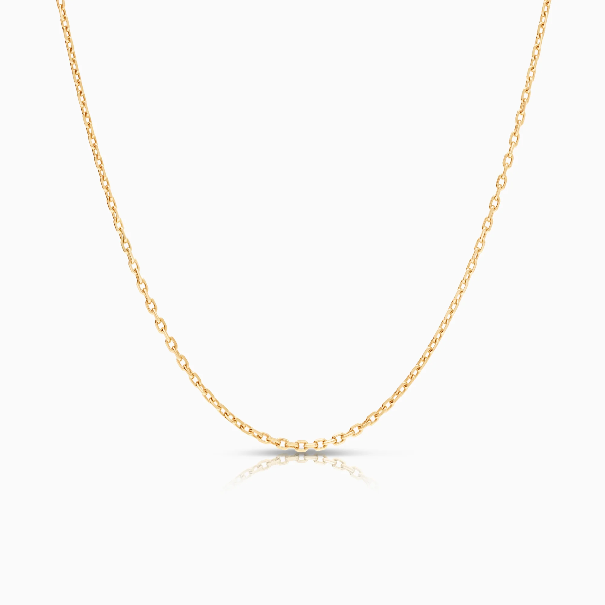Cable necklace 7.37g 18K gold