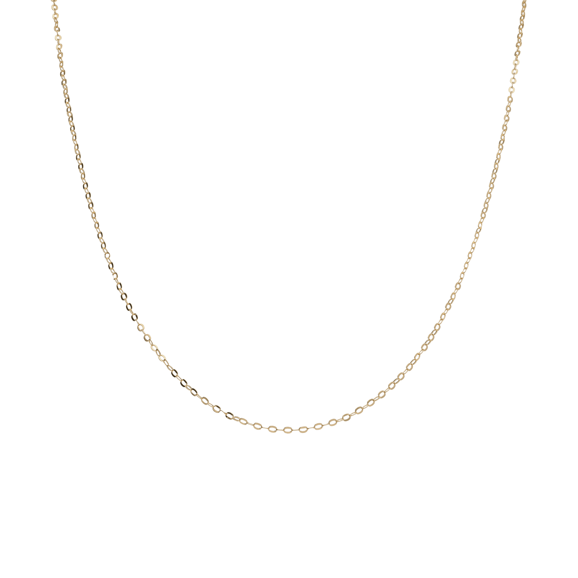 Cable chain 1.65g 18K gold