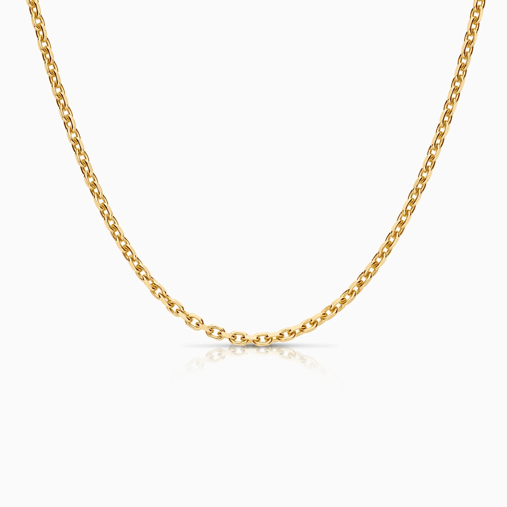 Cable chain 16.98g 18K gold