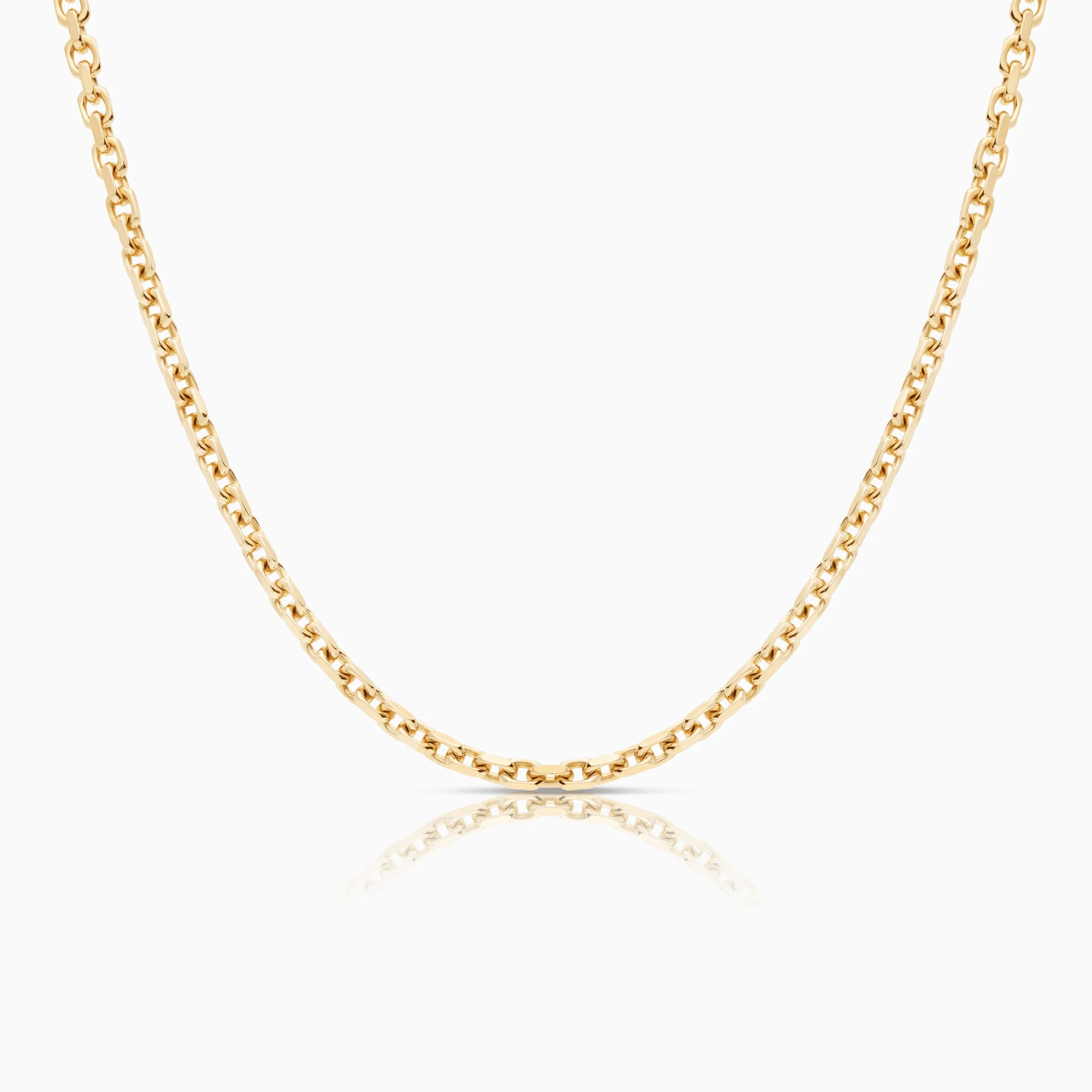Cable chain 36.50g 18K gold