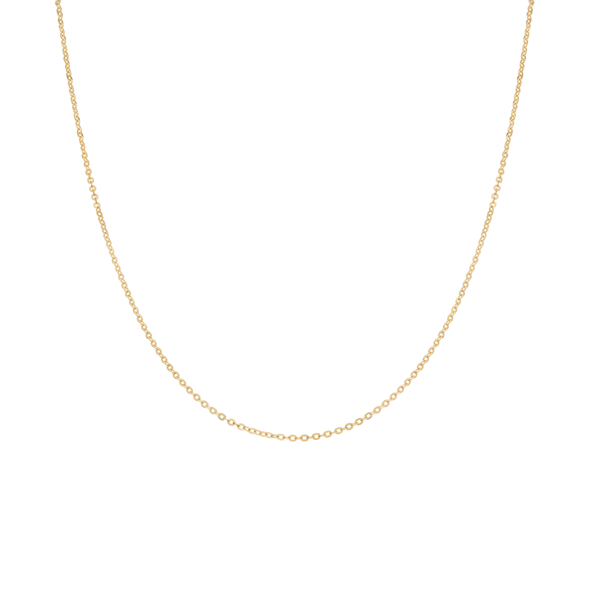 Cable chain 36cm 18K gold - Image 2
