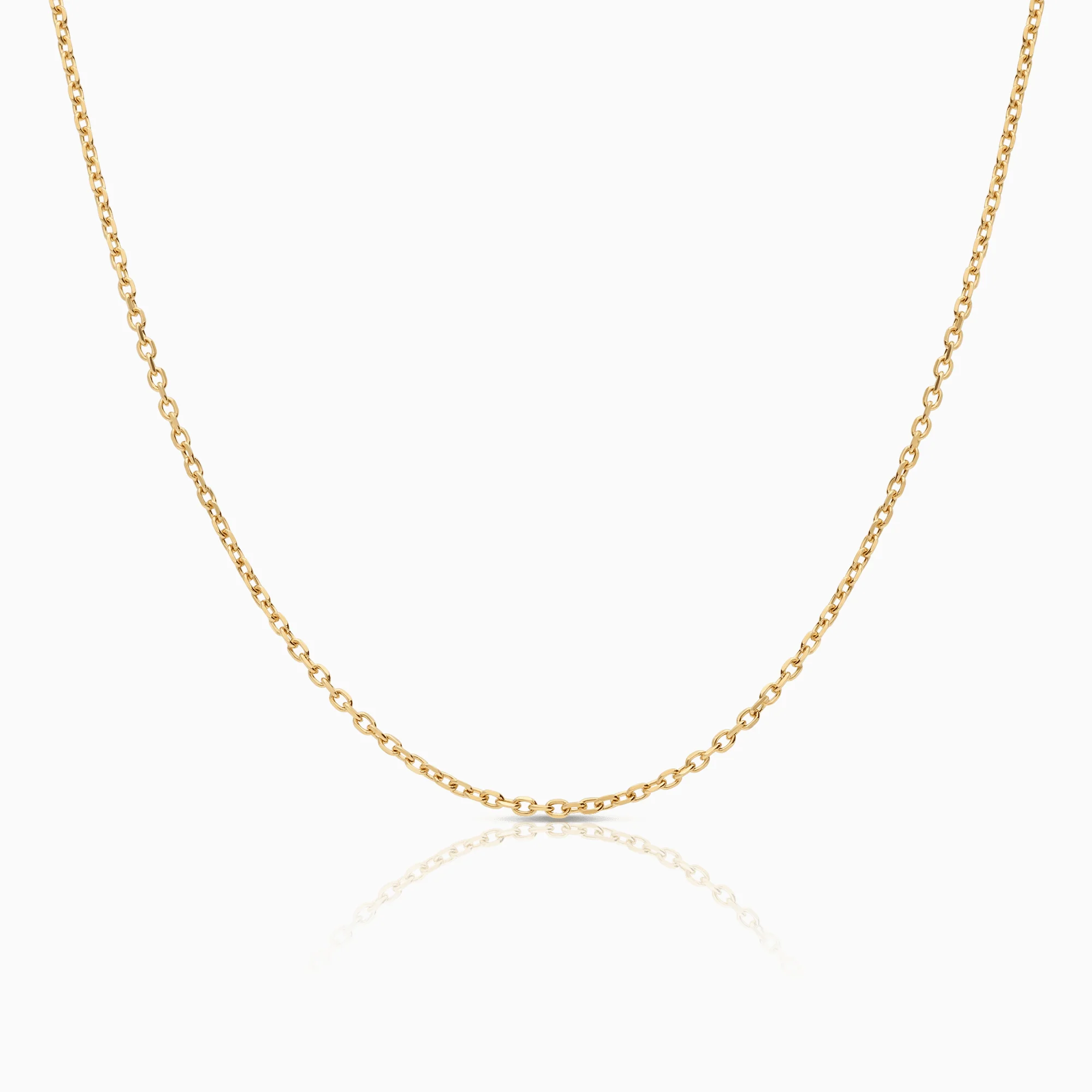 Cable chain 4.32g 18K gold