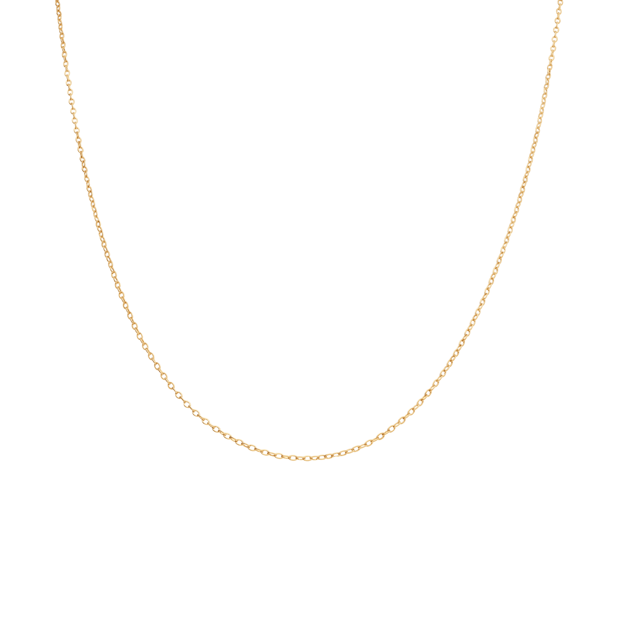 Cable chain 53.5cm 18K gold - Image 2