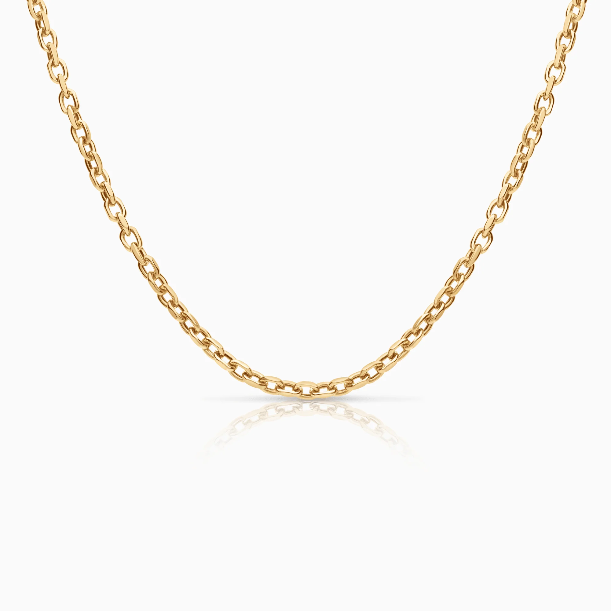 Cable link 10.35g 18K gold