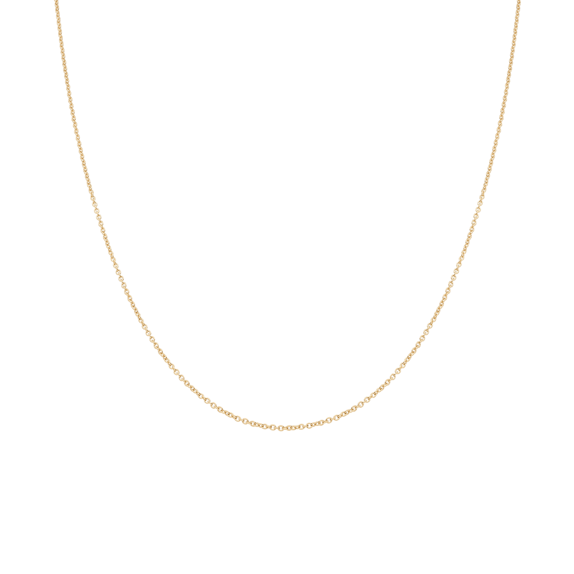 Cable chain 51cm 18K gold - Image 2