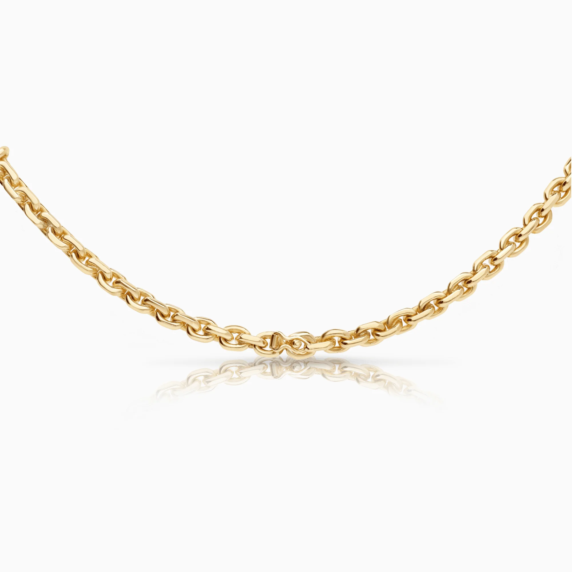 Cable link 69.76g 18K gold - Image 2