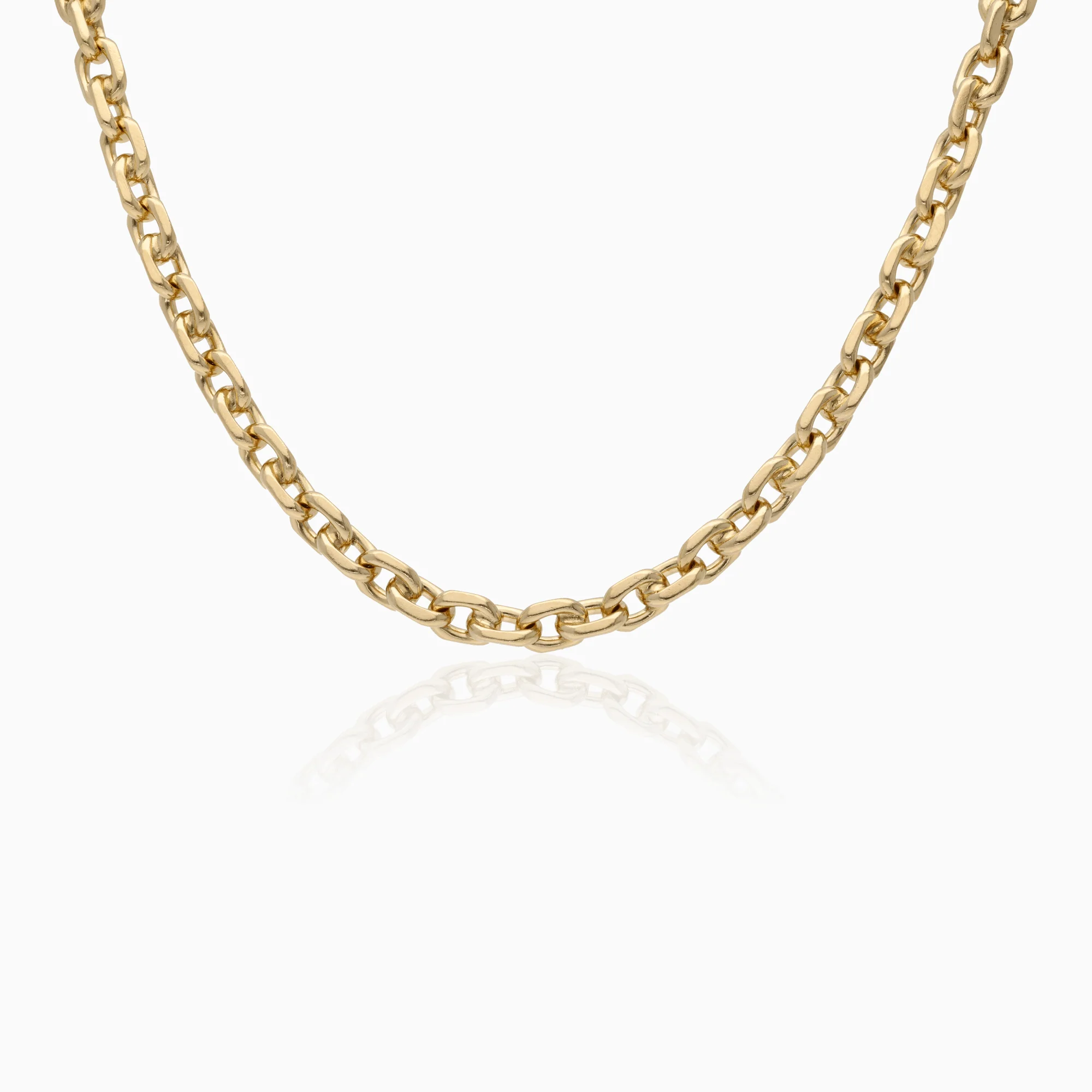 Cable Link 87.8g 18K Gold