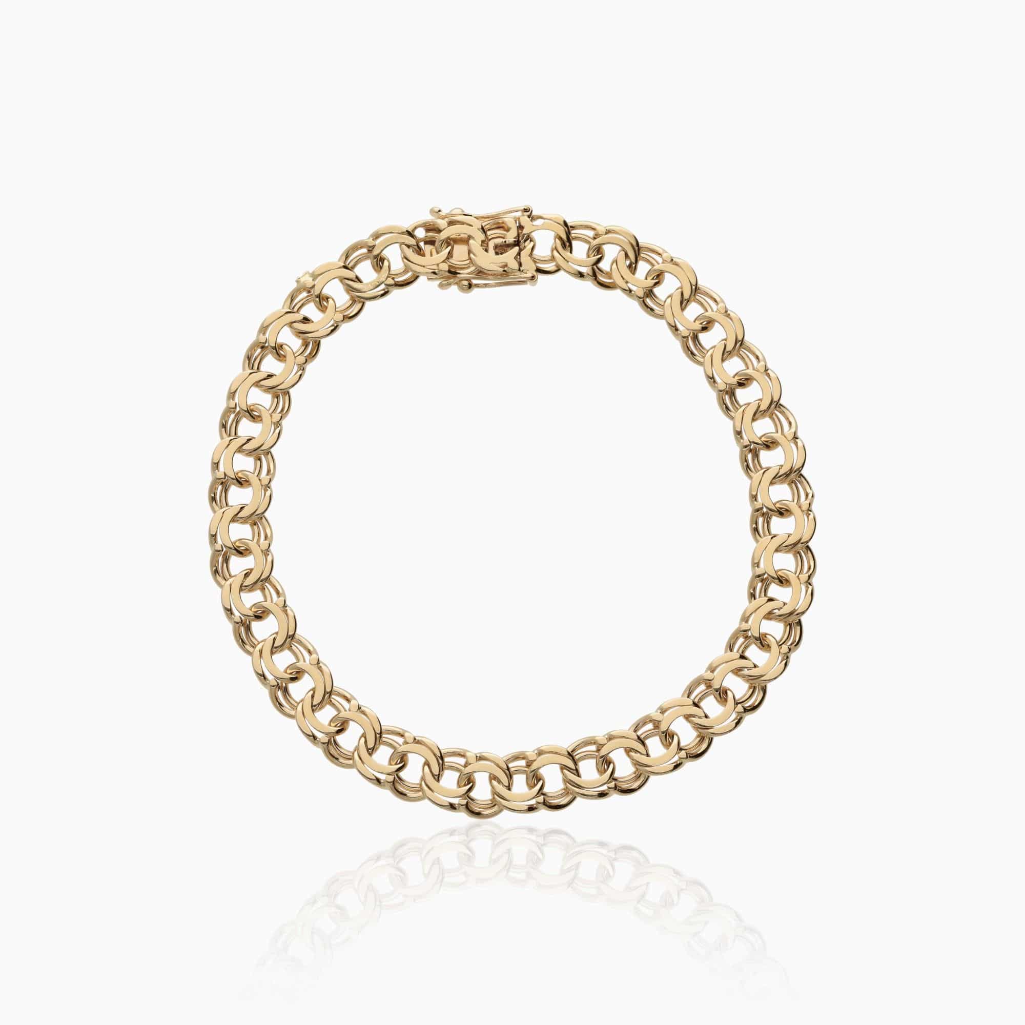 Bismarck bracelet 14.57g 18K gold - Image 2
