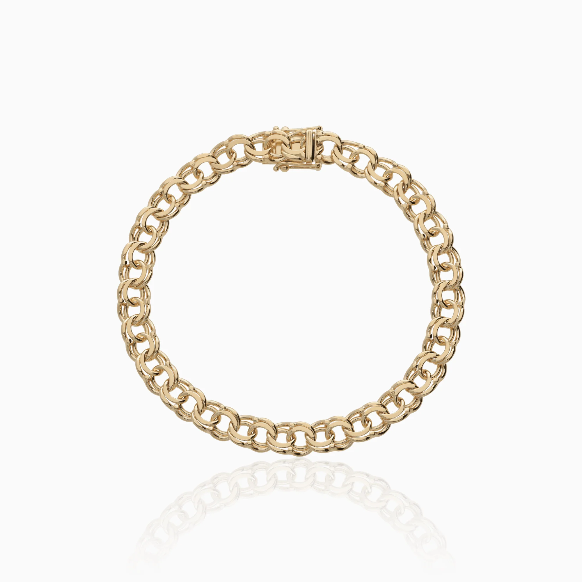 Bismarck bracelet 19.70g 18K gold