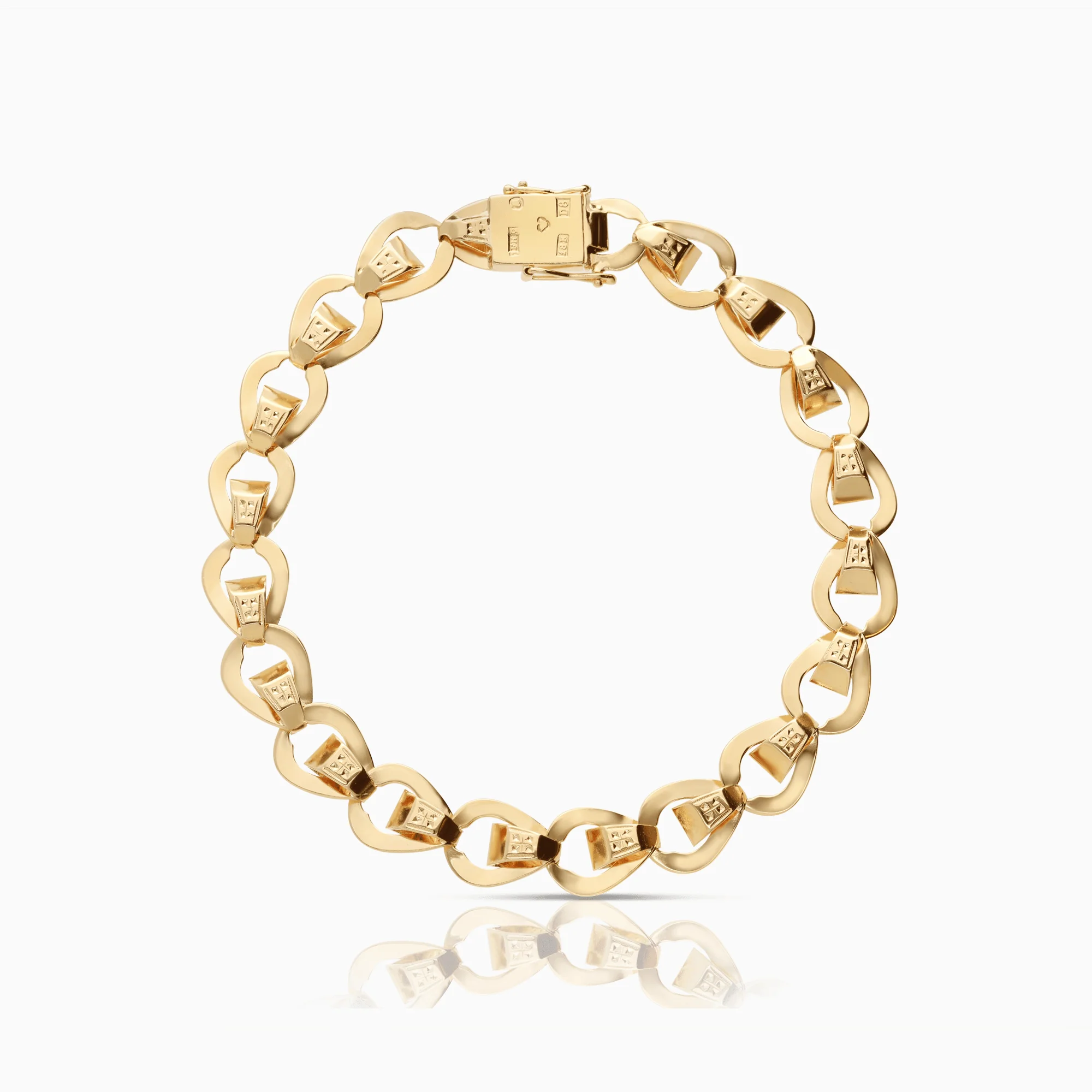 Fantasy bracelet 11.72g 18K gold